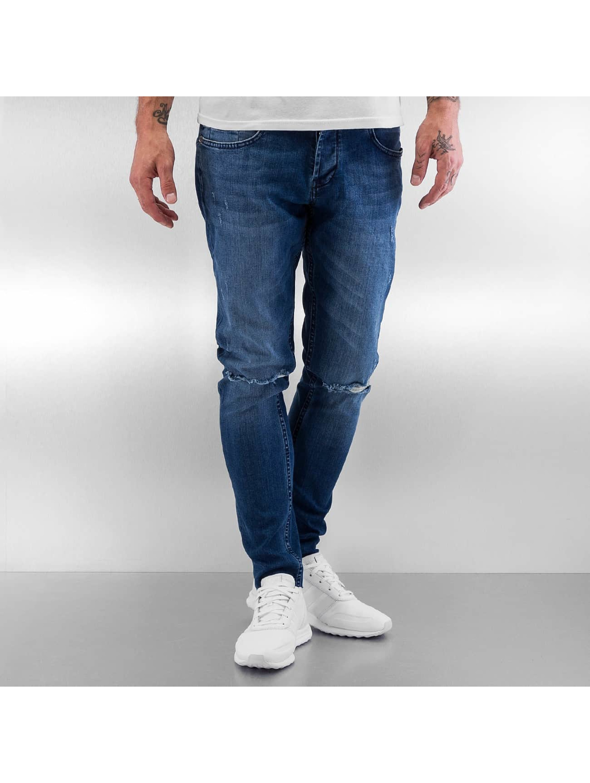 Straight Fit Jeans Back in blau