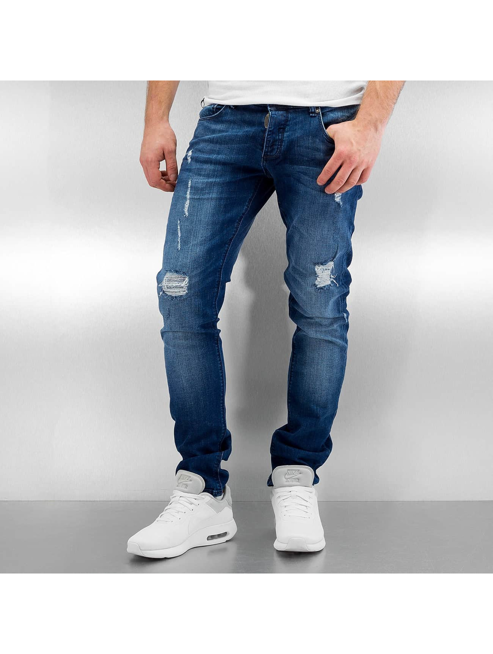 Straight Fit Jeans Pravin in blau