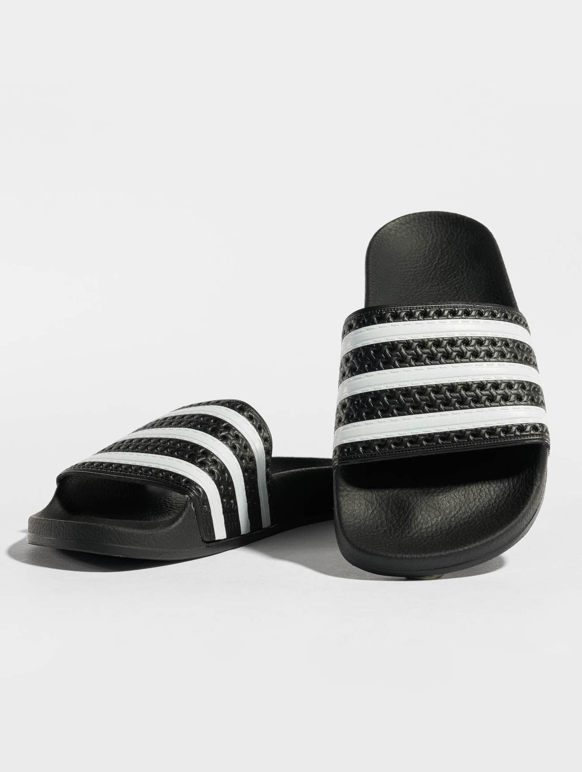 adidas slippers zwart dames