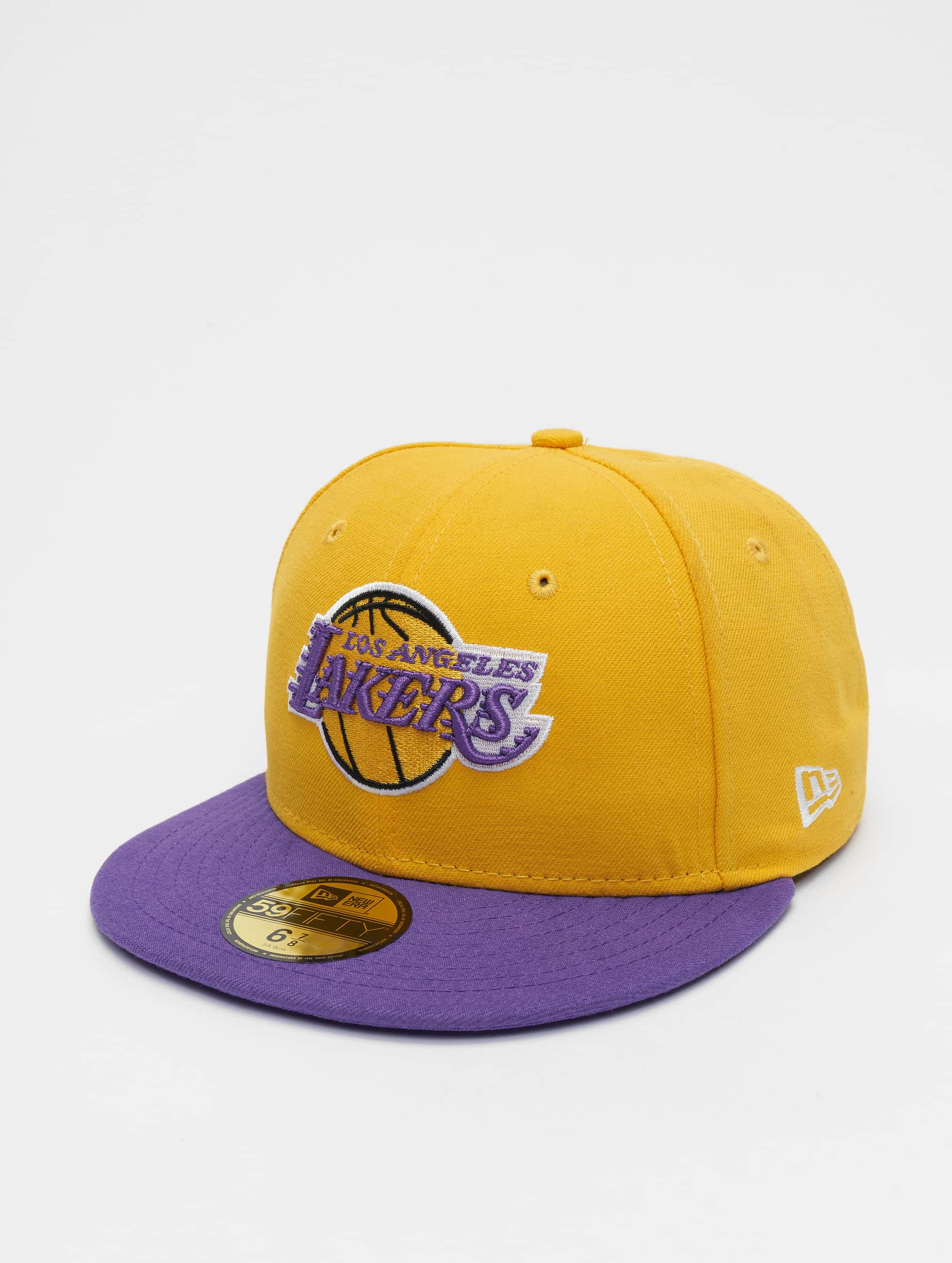 New Era Cap / Fitted Cap NBA Basic LA Lakers 59Fifty geel 104705