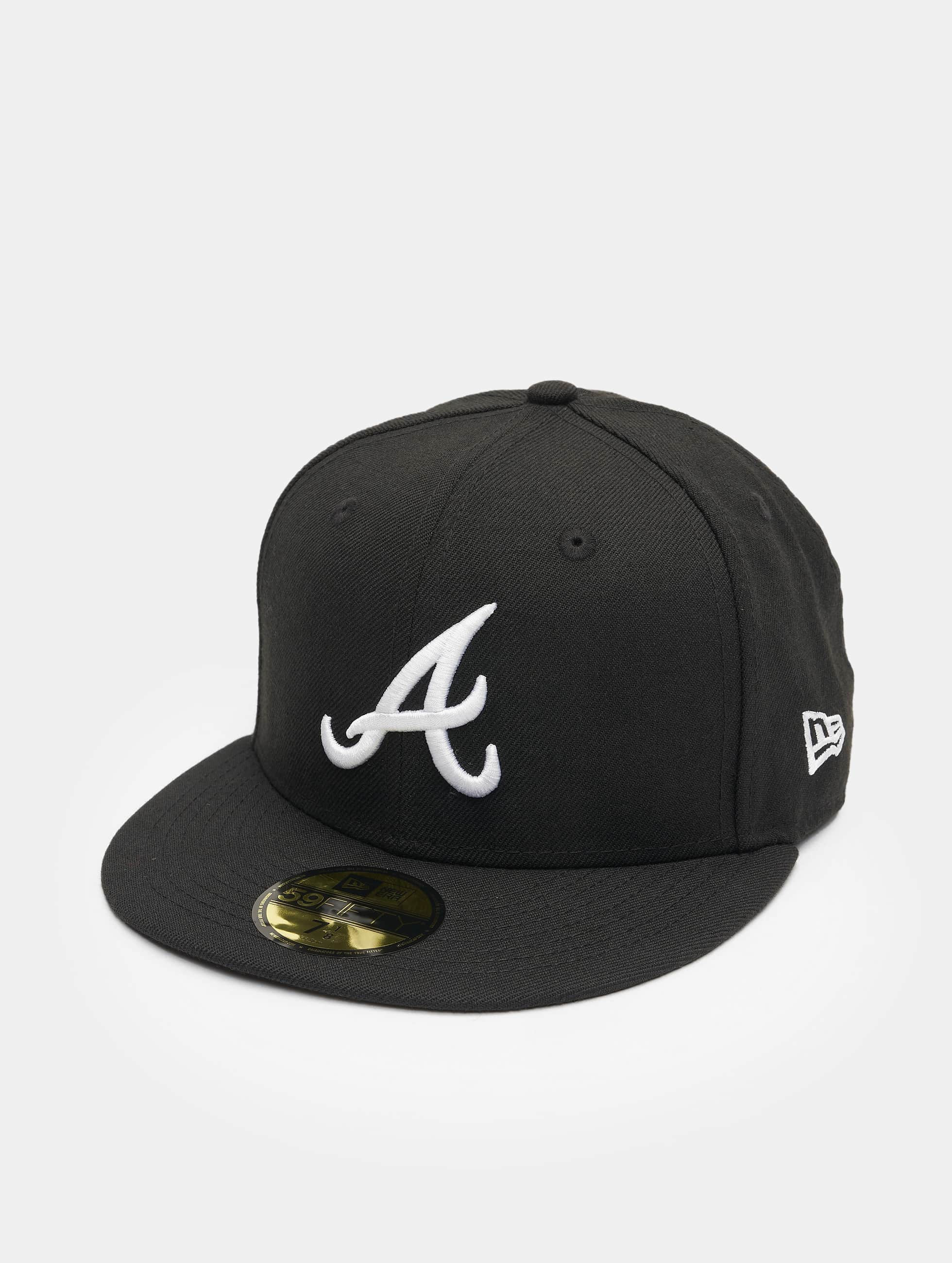 New Era Gorra / Gorra plana MLB Basic Atlanta 59Fifty en negro 34766