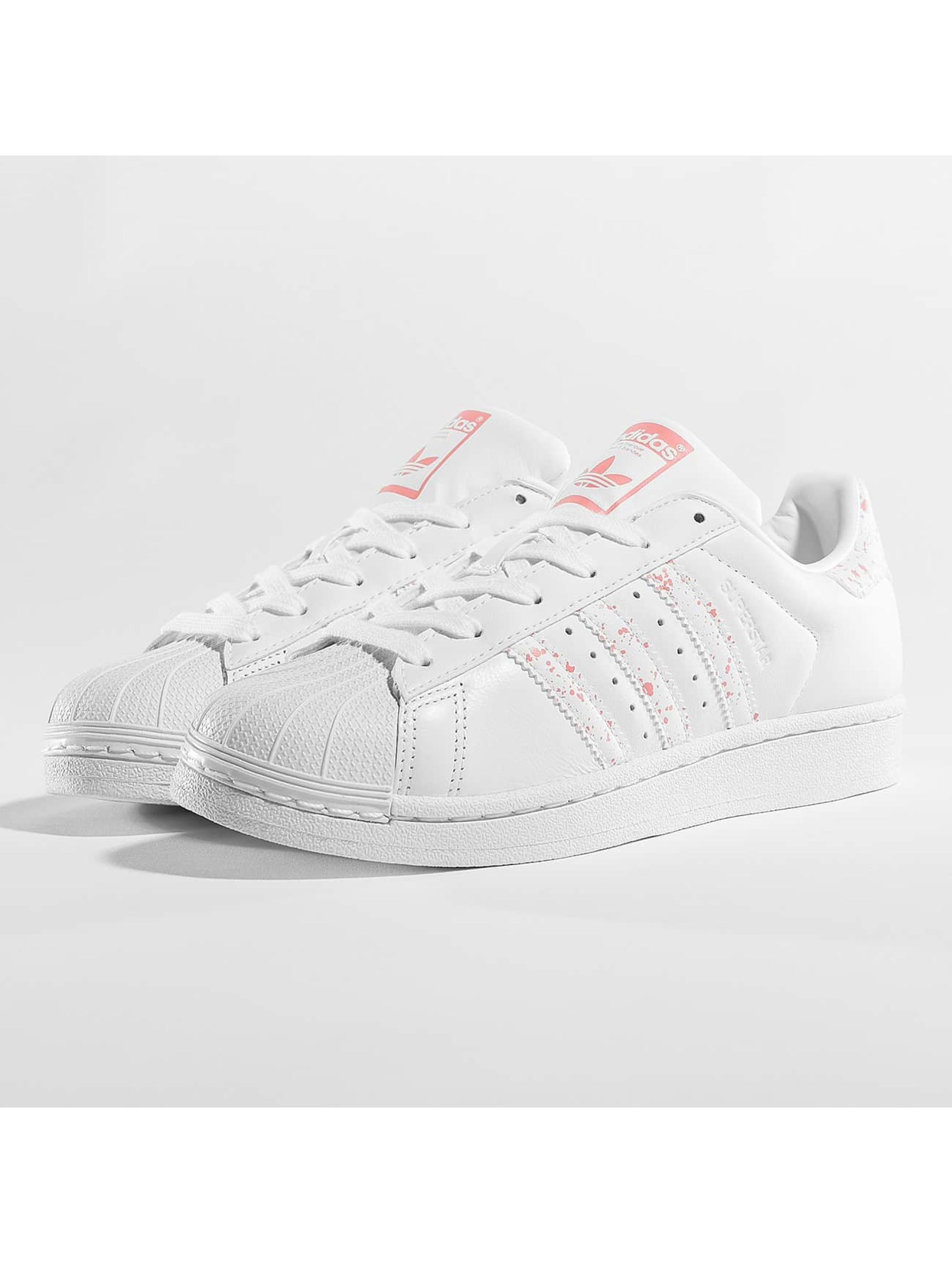 adidas Chaussures / Baskets Superstar W en blanc