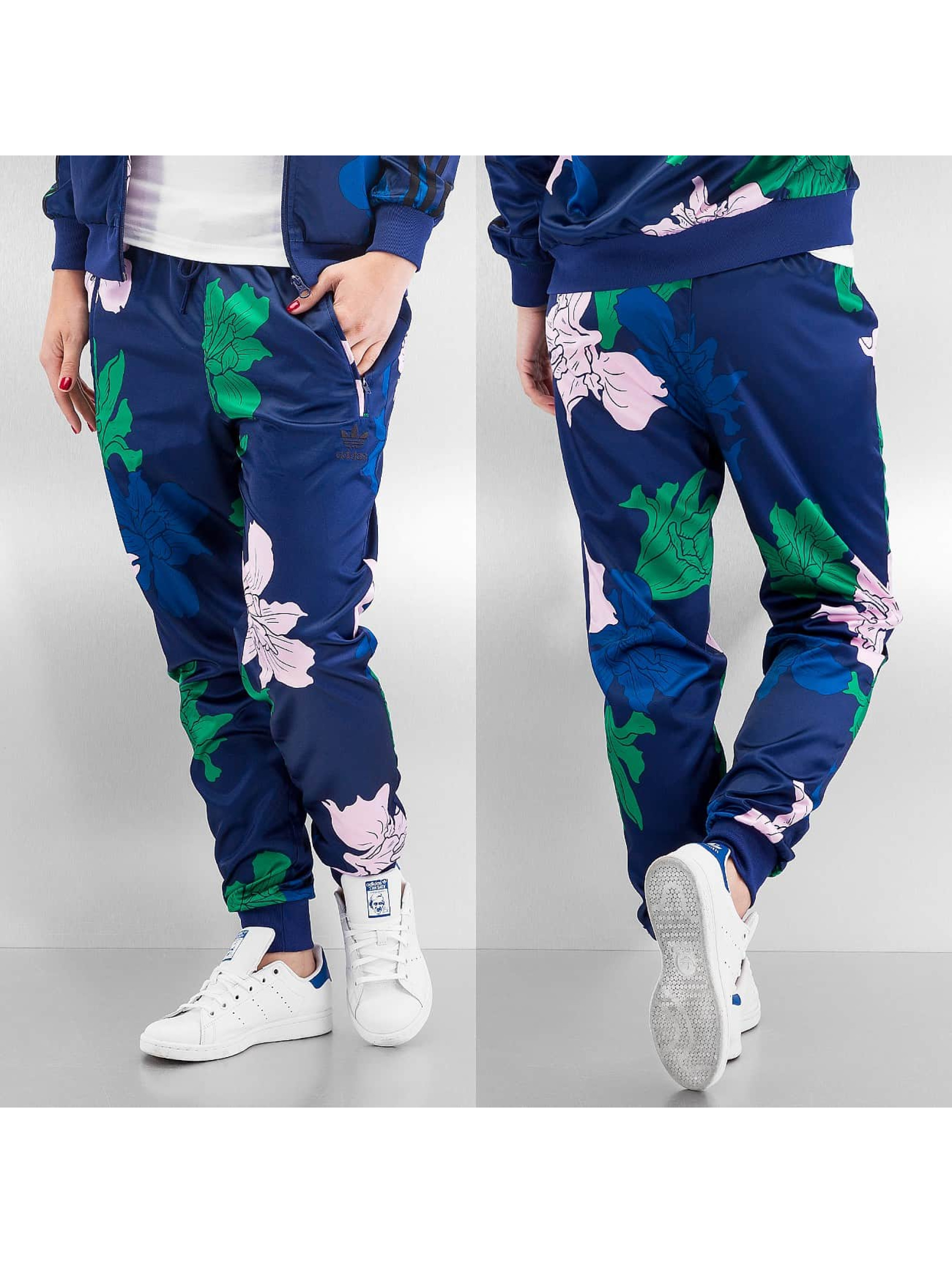 adidas Pantalon / Jogging Flower en bleu