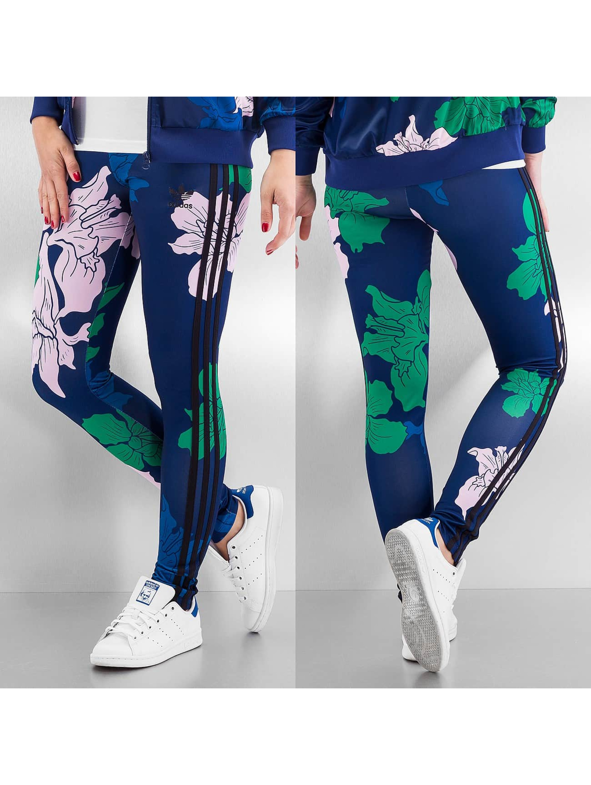 adidas Pantalon / Leggings Flower en bleu