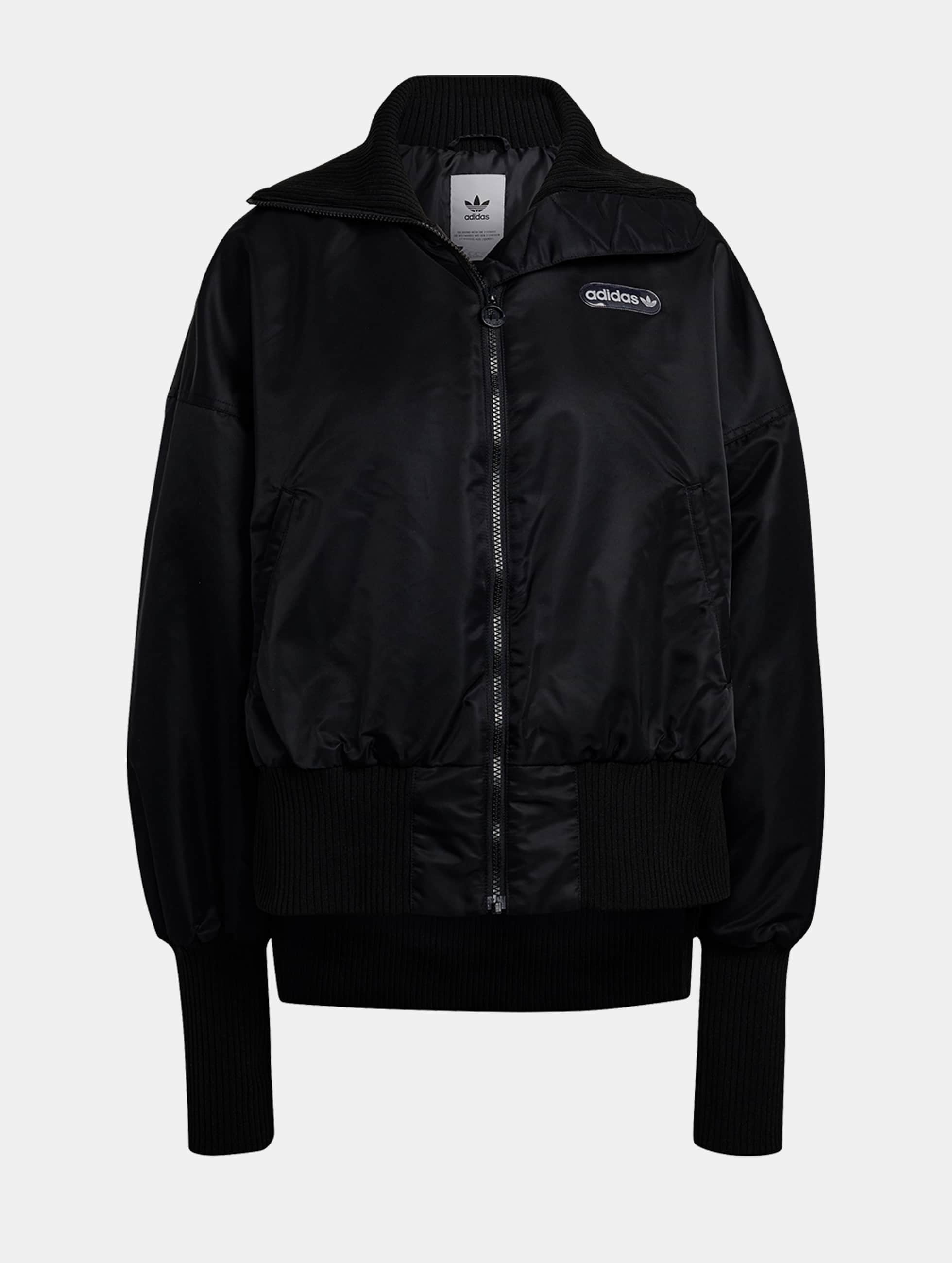 Adidas Originals Jacket / Bomber Jacket Rib In Black 1047910