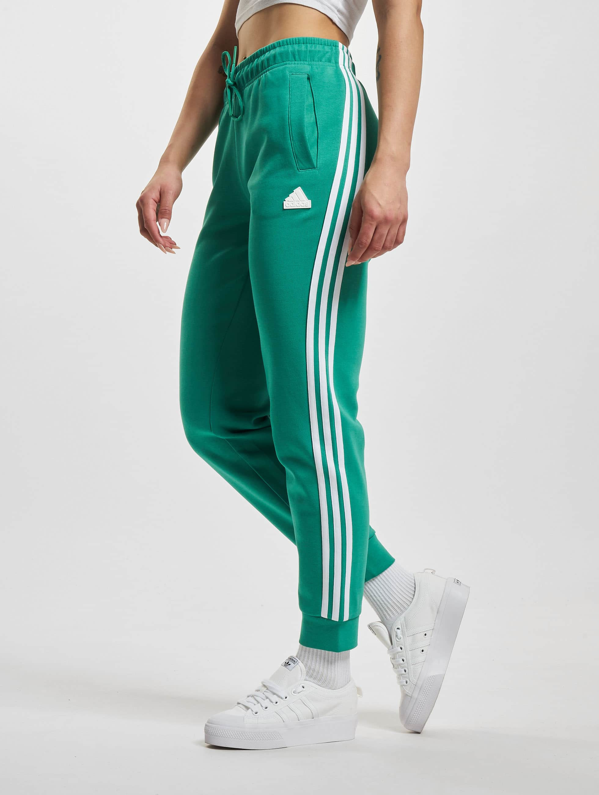 adidas Originals Damen Jogginghose 3 Stripes Regular in grün