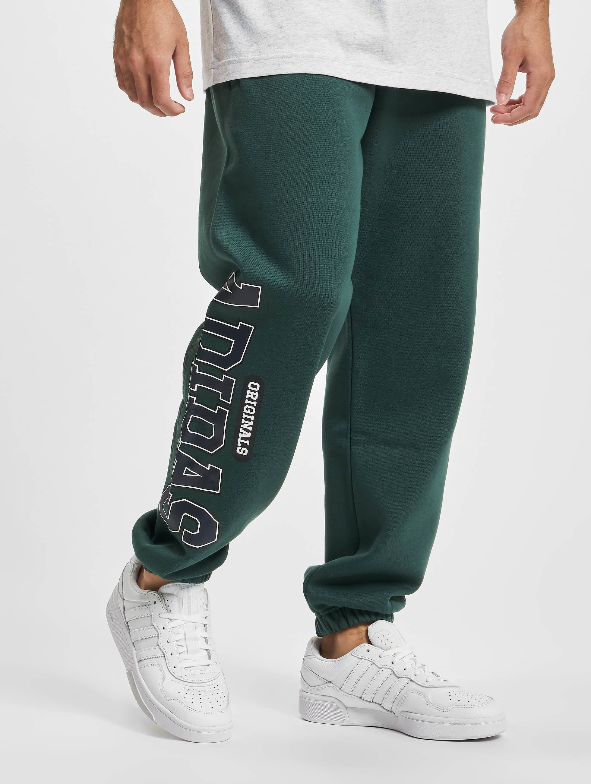 Independencia Antibióticos guisante adidas Originals Pantalón / Pantalón deportivo Varsity en verde 911576