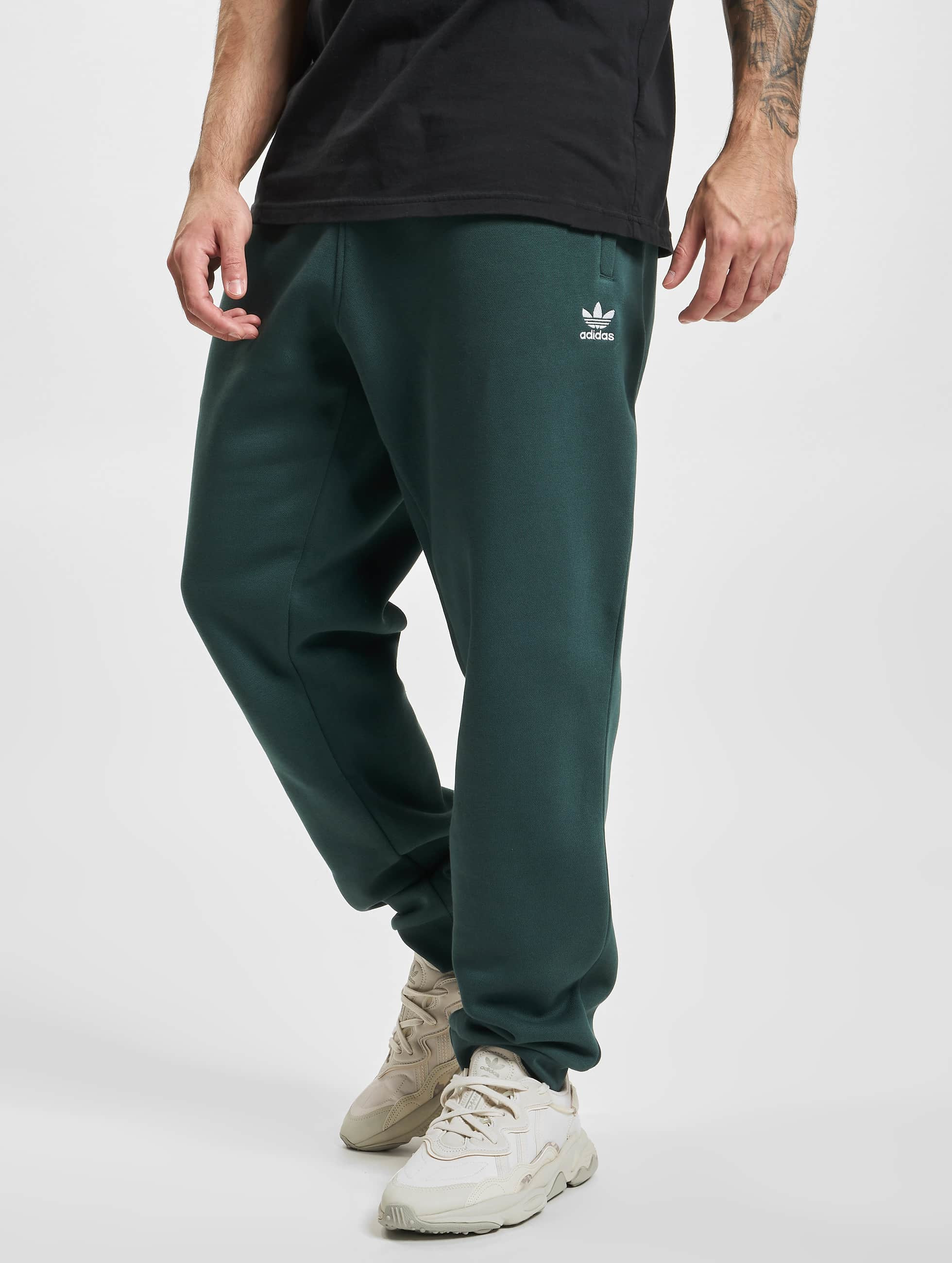 Comprometido Quinto Agarrar adidas Originals Pantalón / Pantalón deportivo Essentials en verde 929567