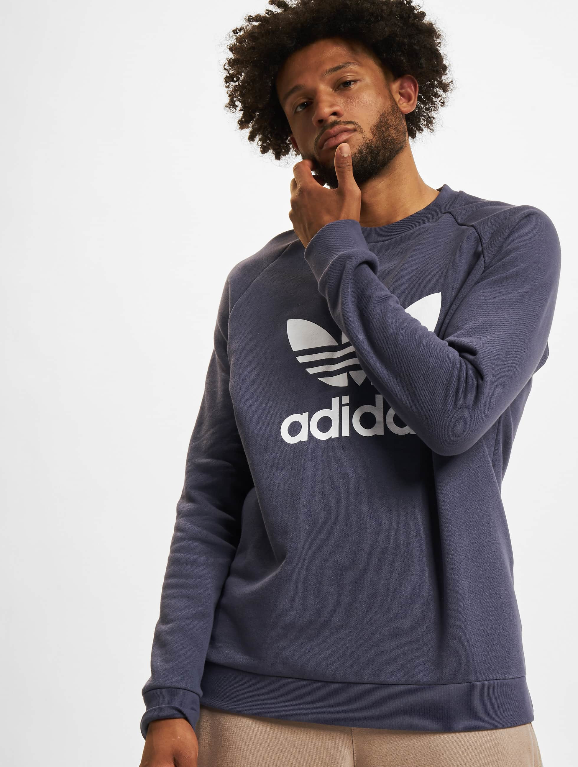 blauer adidas pullover