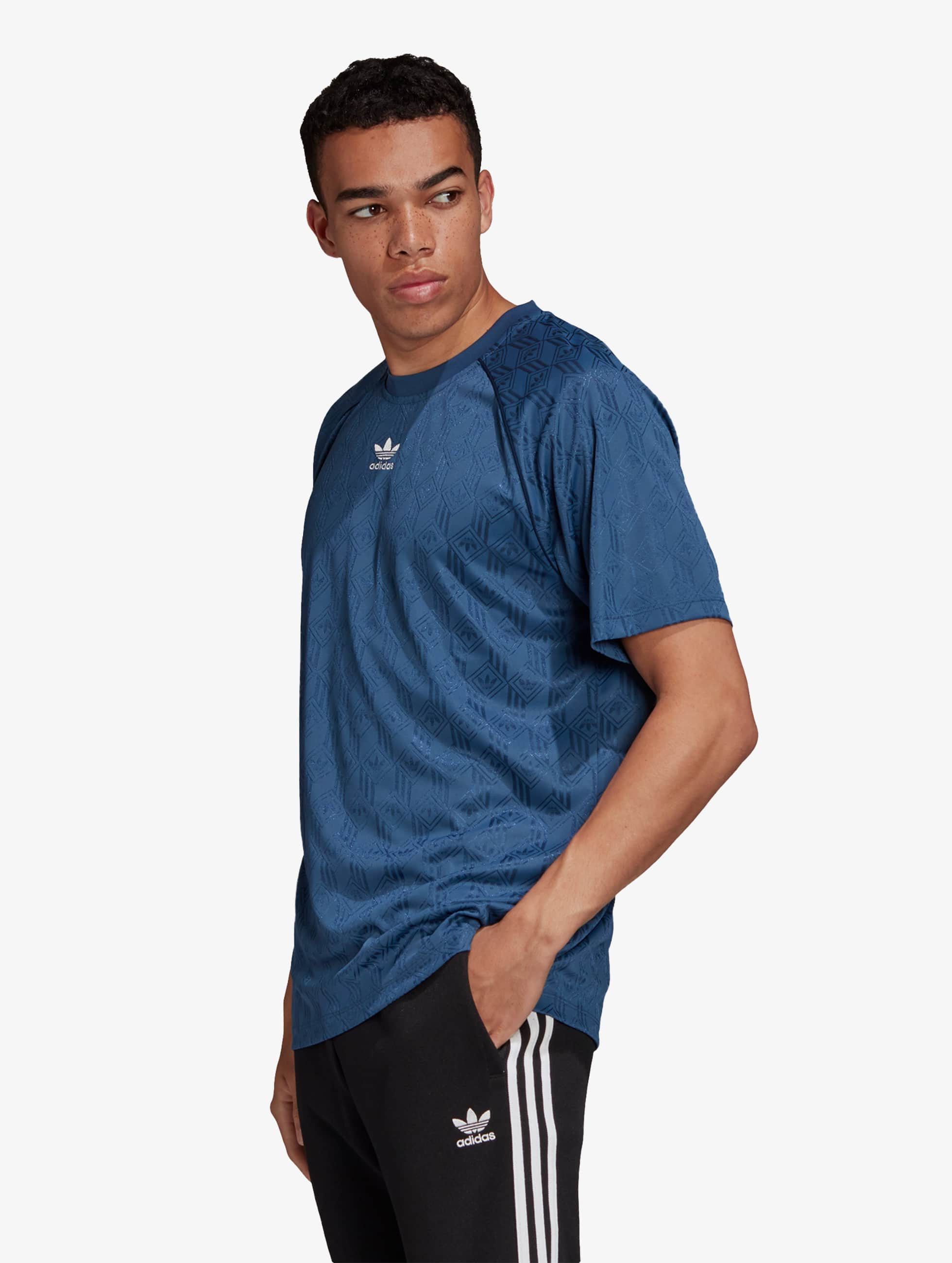 adidas blauw shirt