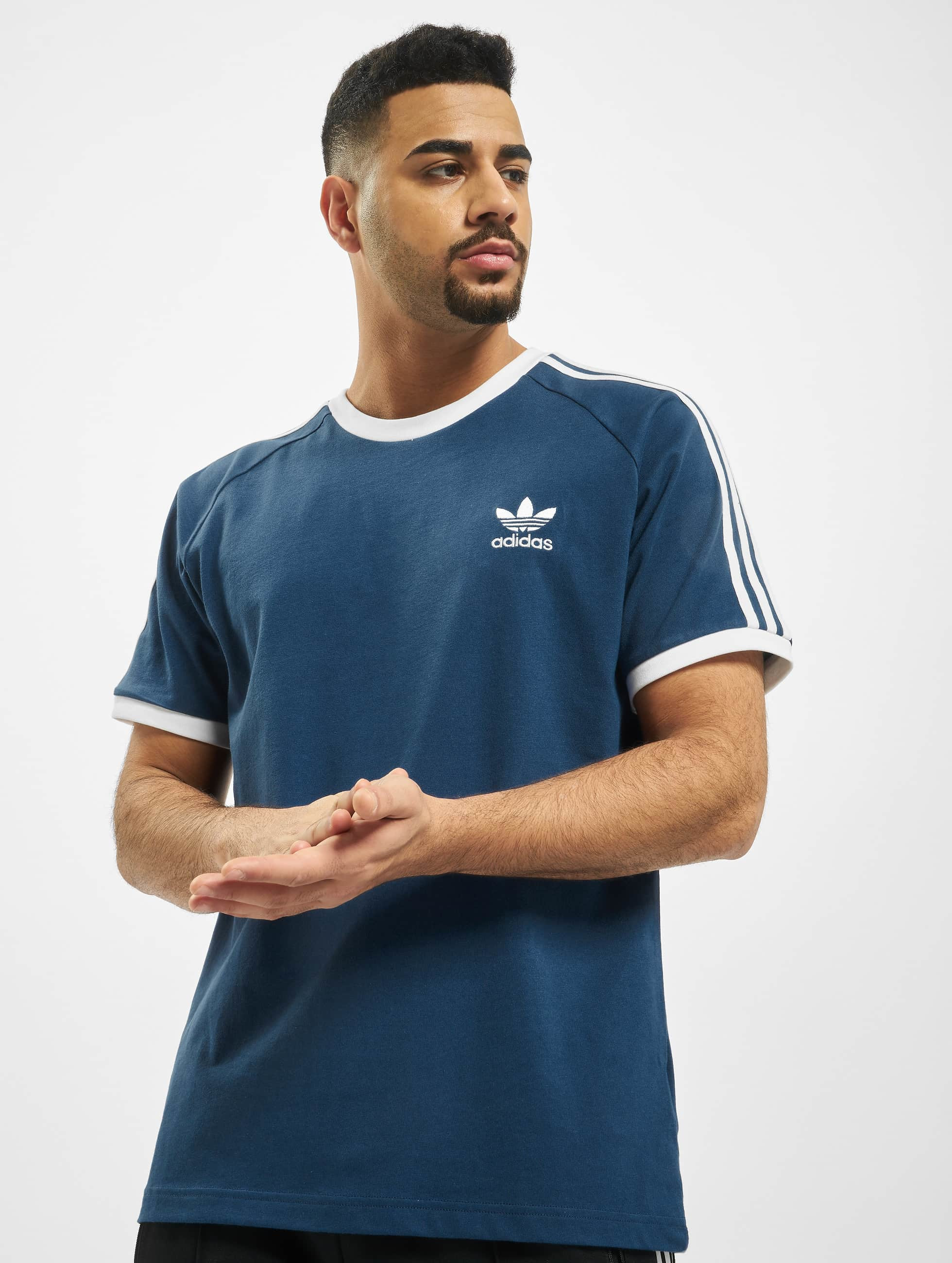 adidas t shirt bleu