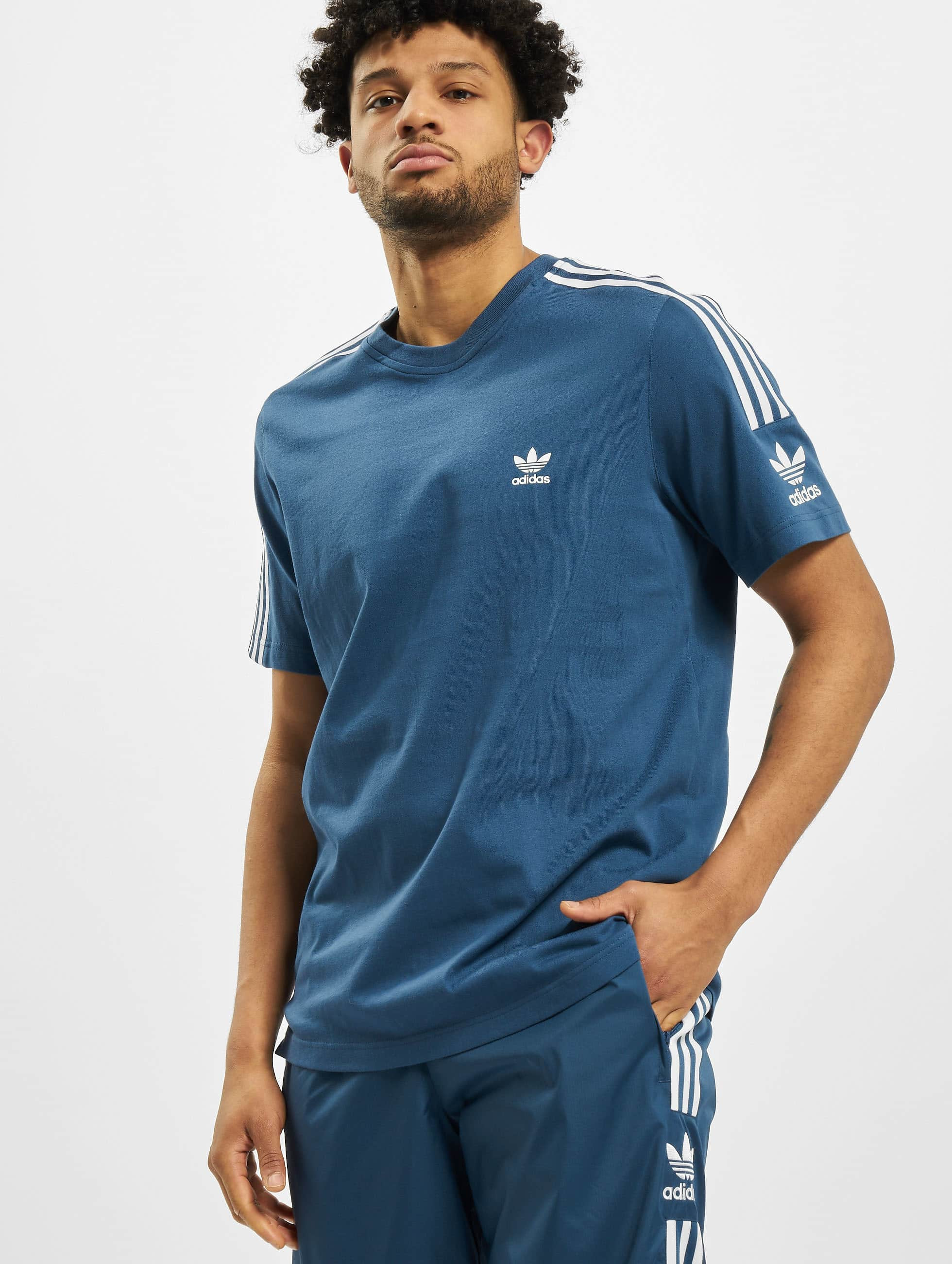 t shirt adidas homme bleu