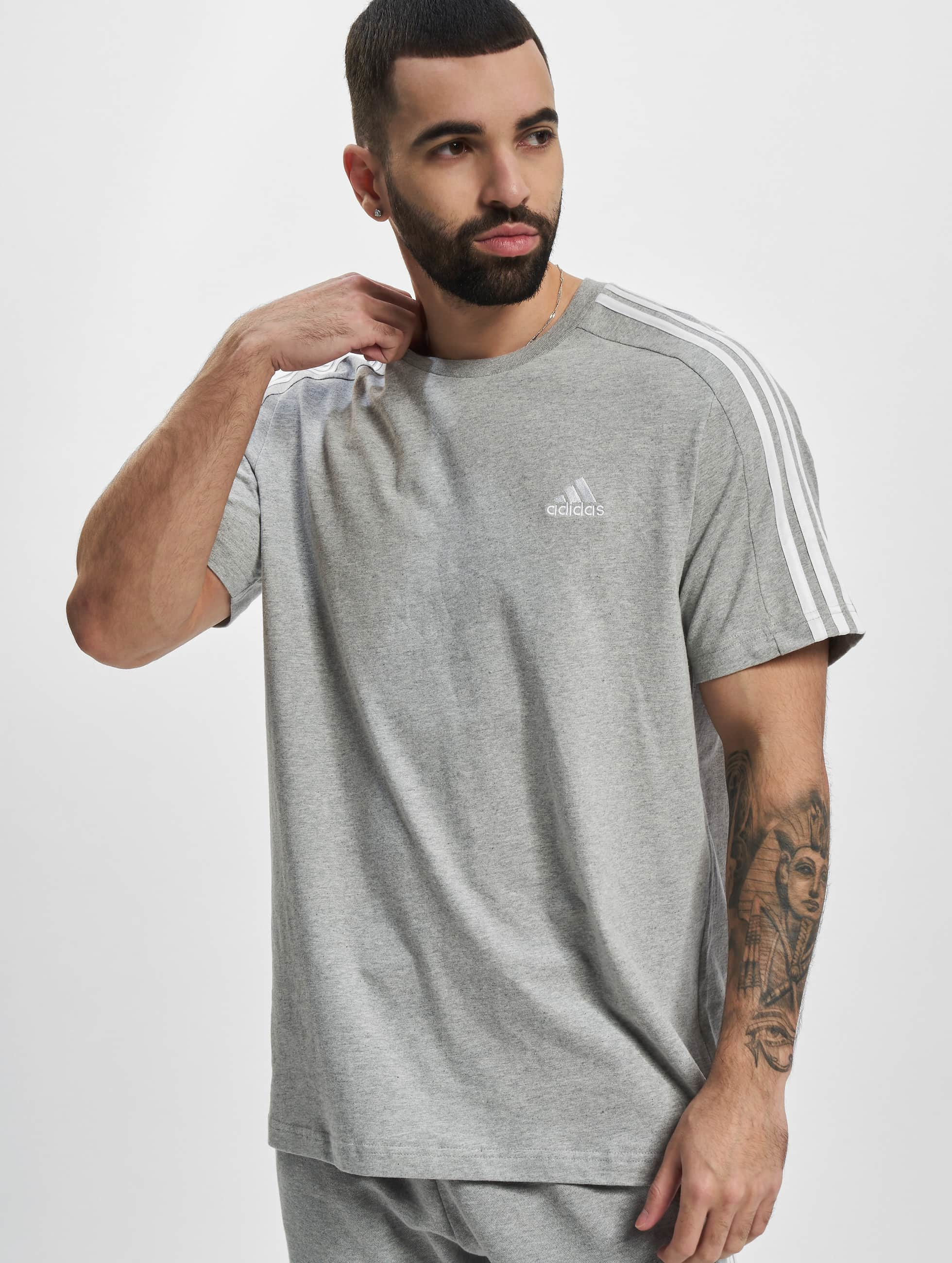 adidas Originals bovenstuk / t-shirt 3S in grijs