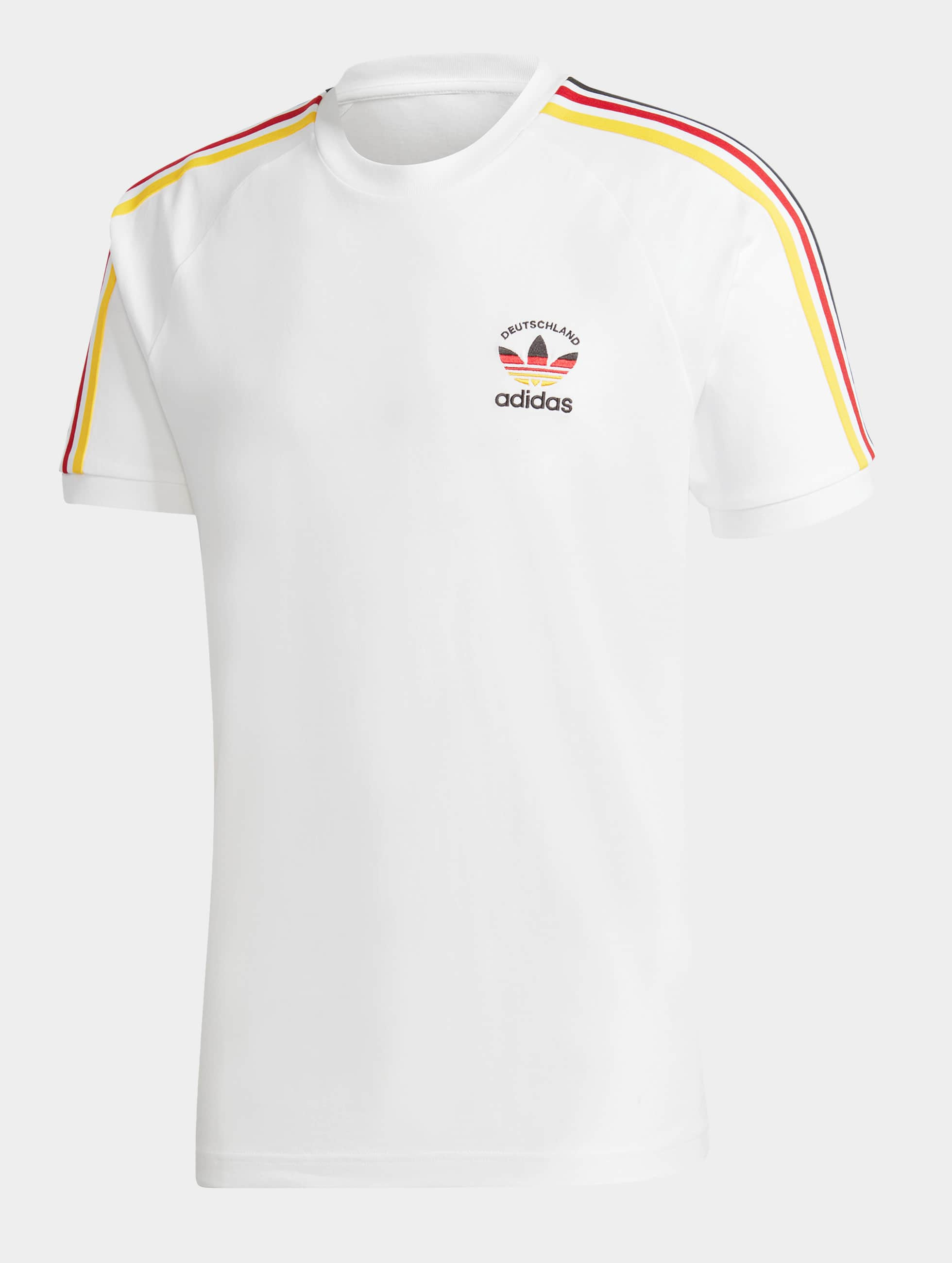 Långiver Karriere Forhandle adidas Originals Herren T-Shirt Originals 3 Stripes in weiß 1041095