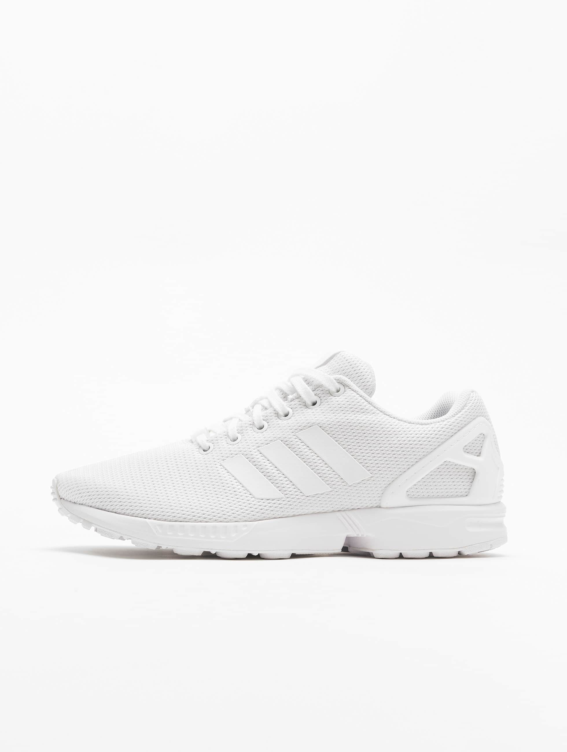 adidas originals zx flux all white