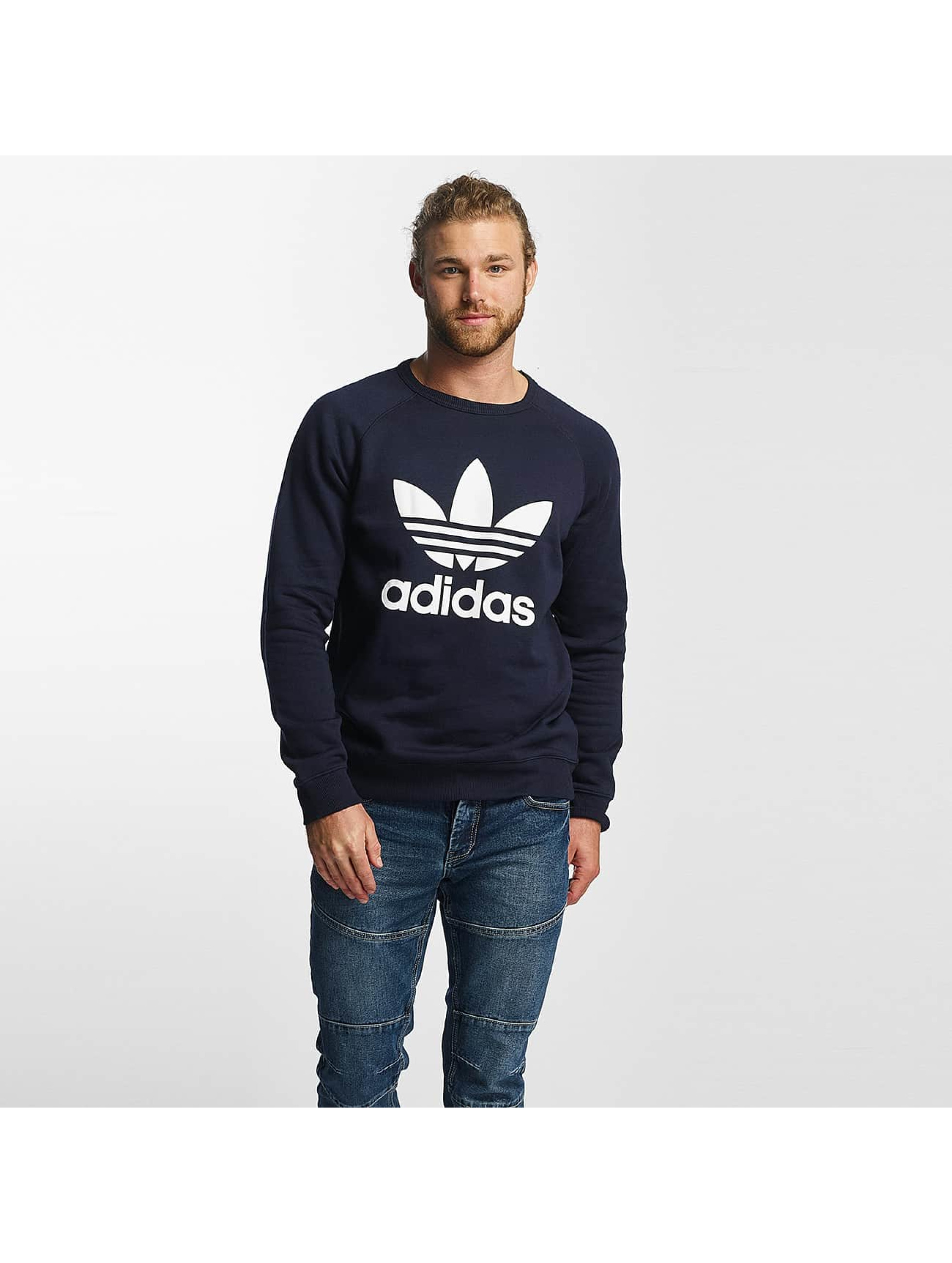  adidas  Trefoil bleu Homme  Sweat Pull  adidas  acheter 