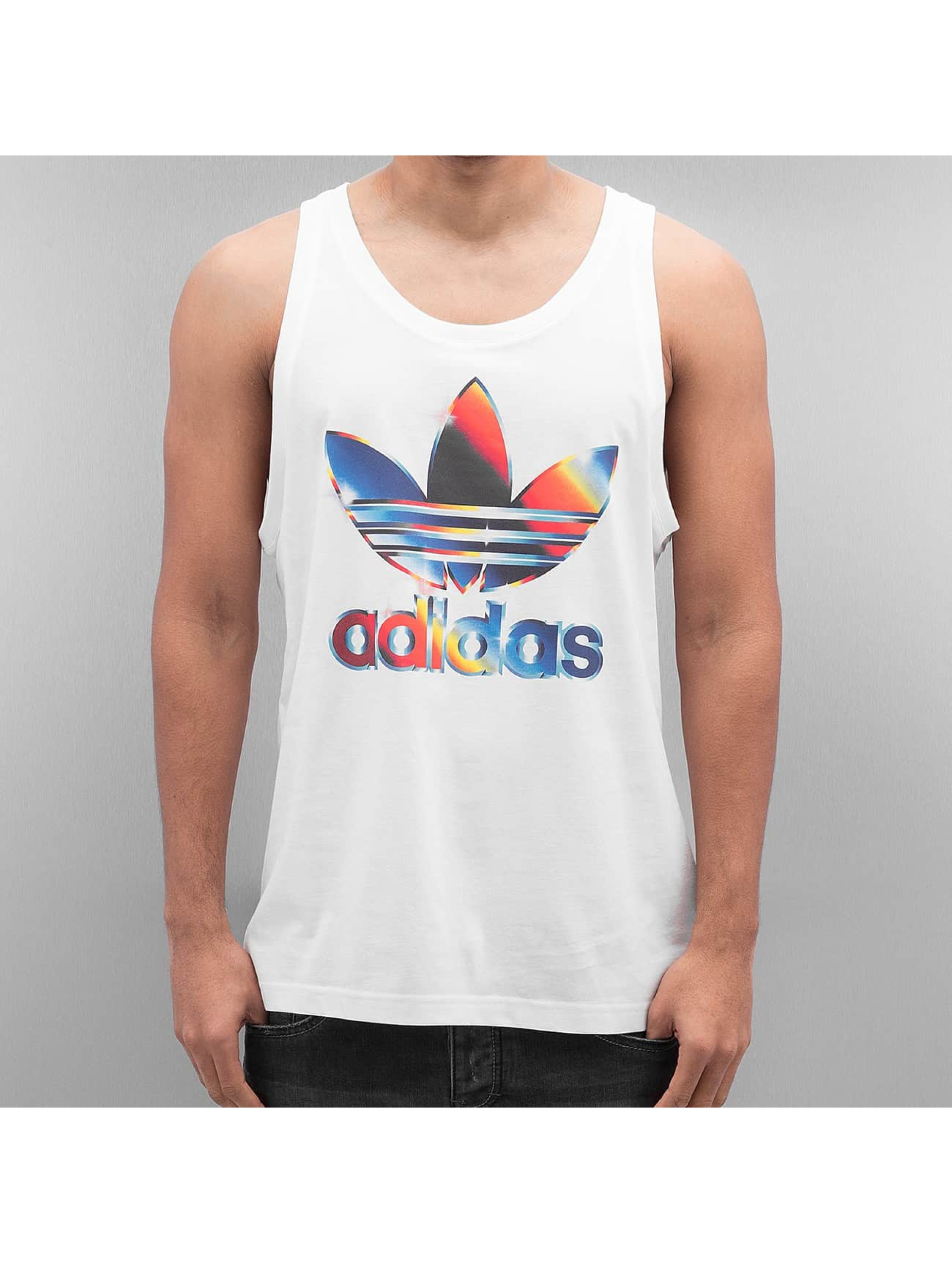 adidas bovenstuk / Tanktop Graphic 80s in wit