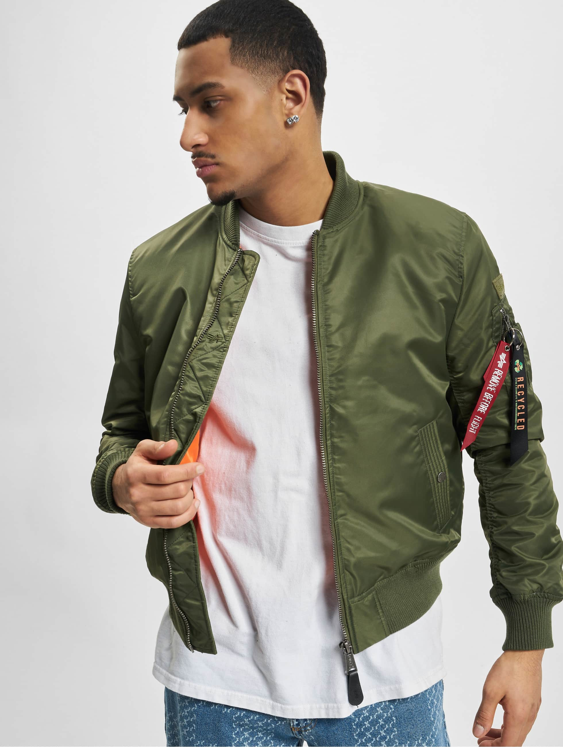 Alpha Industries MA-1 VF Project R Bomber Jacket Sage Green