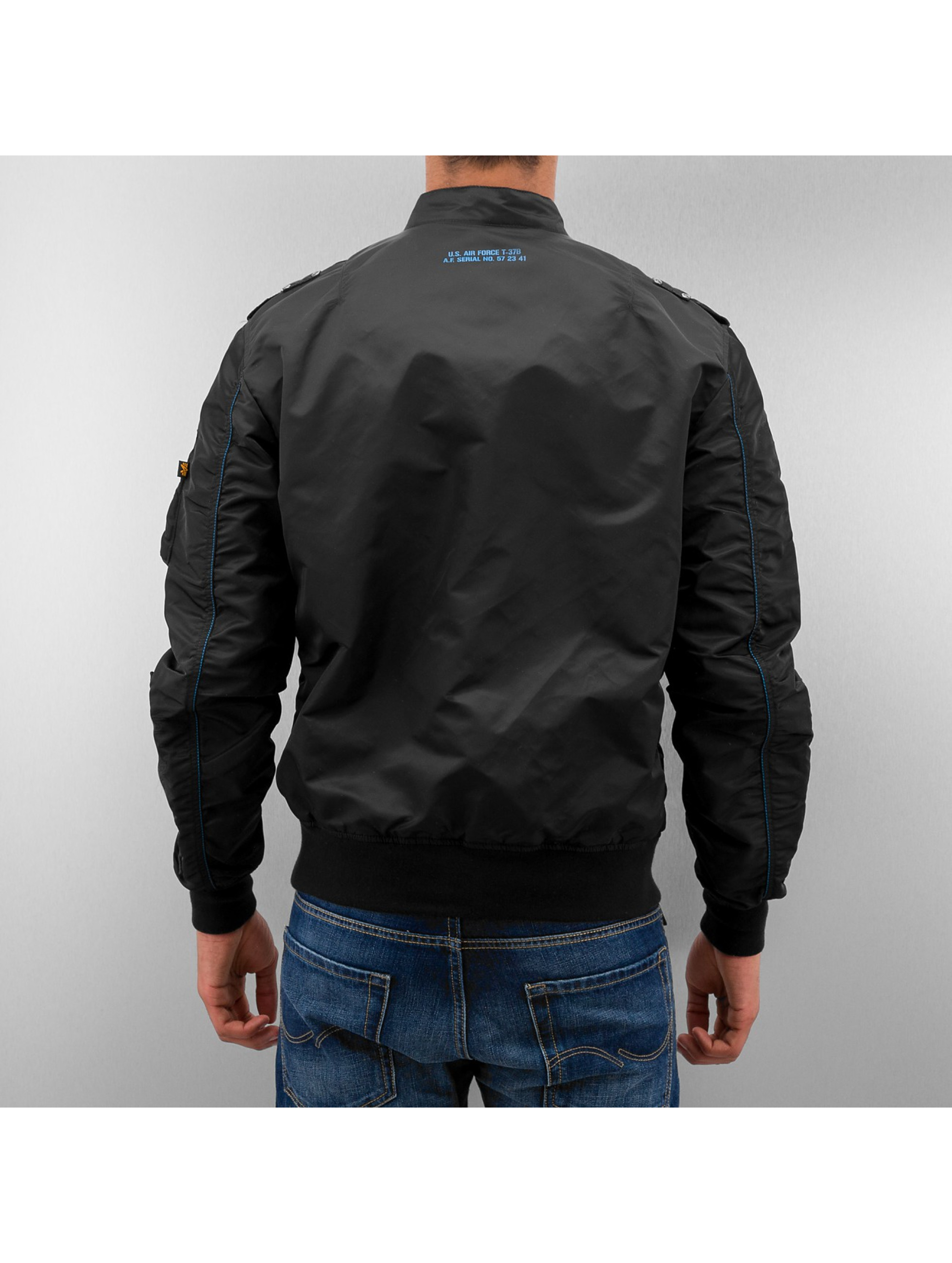 Alpha Industries Herren Bomberjacke Falcon II in schwarz ...