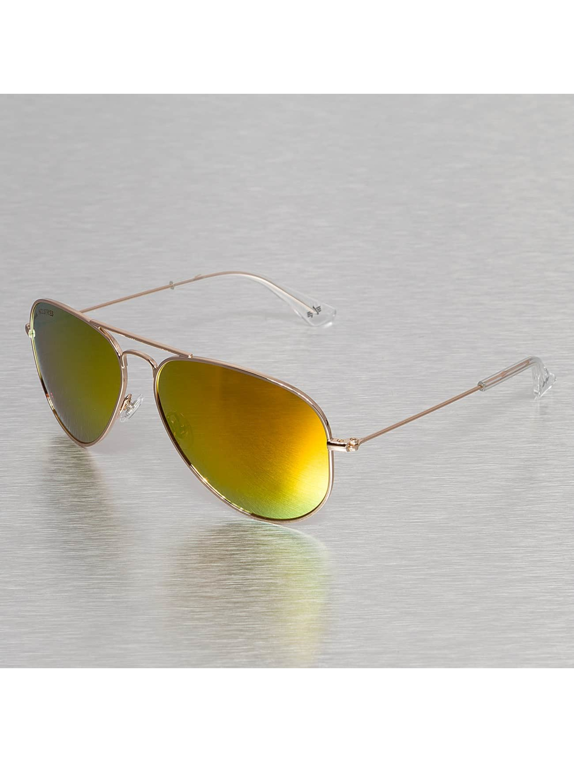 Sonnenbrille Top Gun in goldfarben