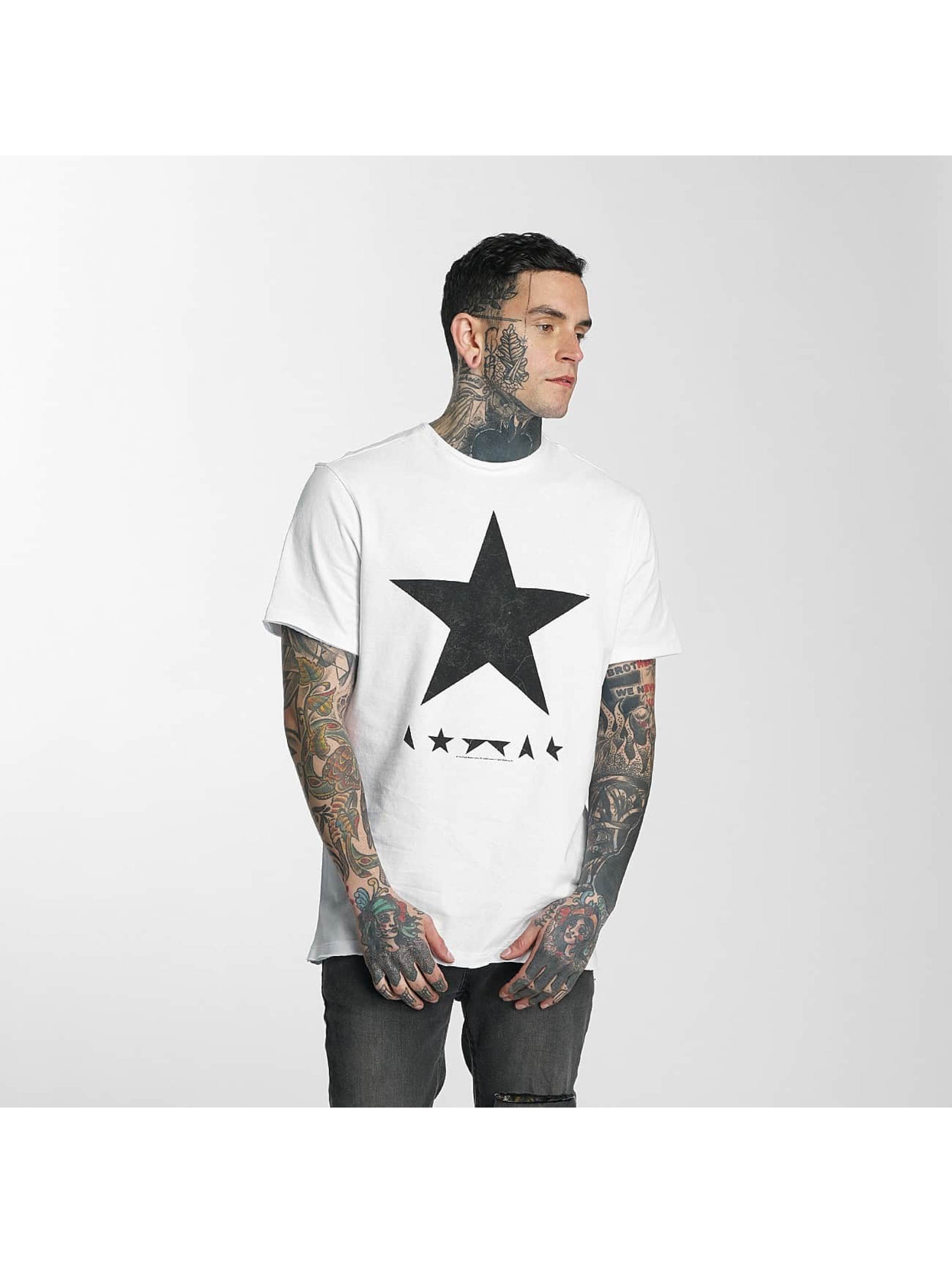T-Shirt Amplified David Bowie Blackstar en blanc