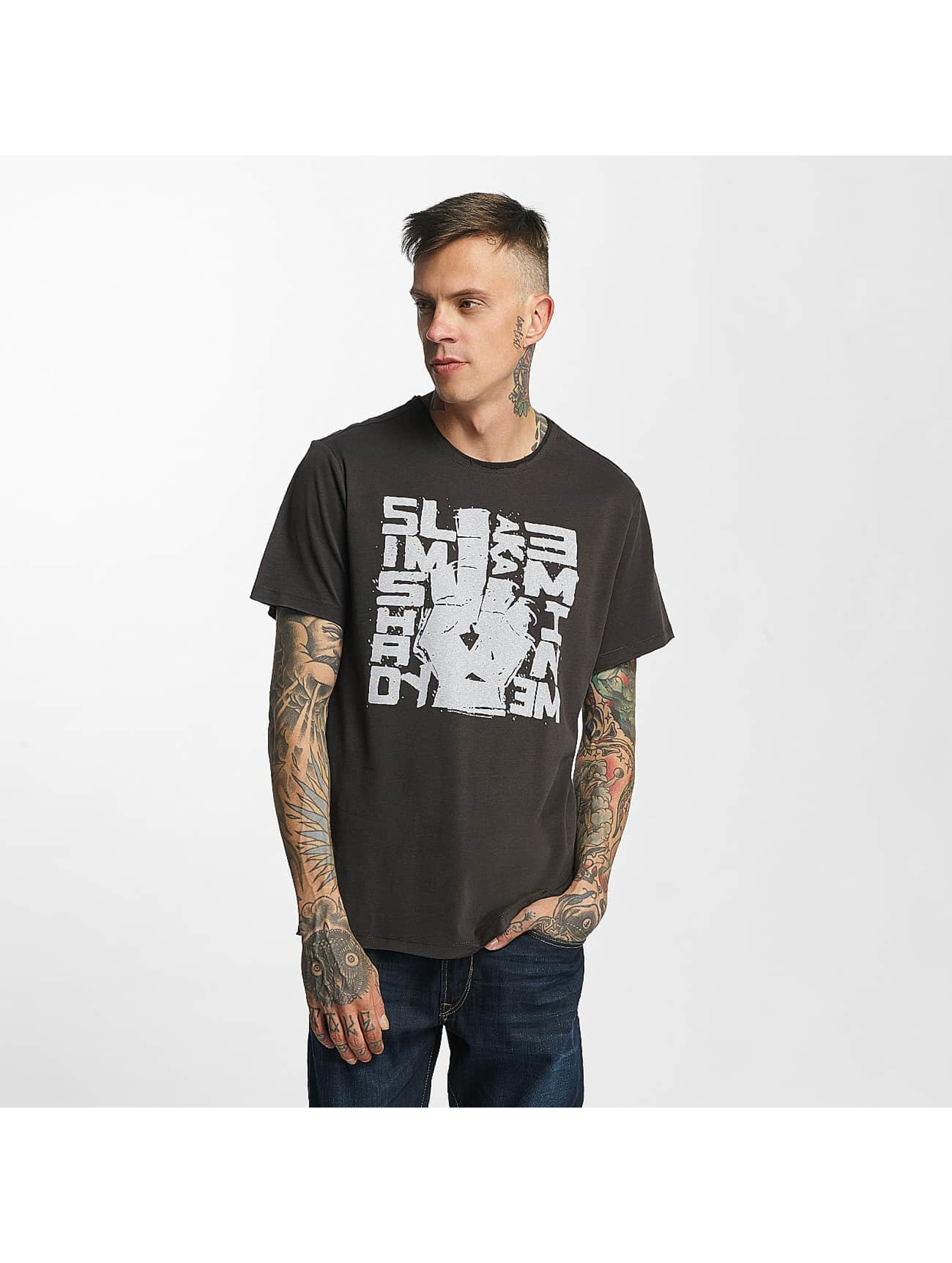 T-Shirt Amplified Eminem Slim Shady en gris