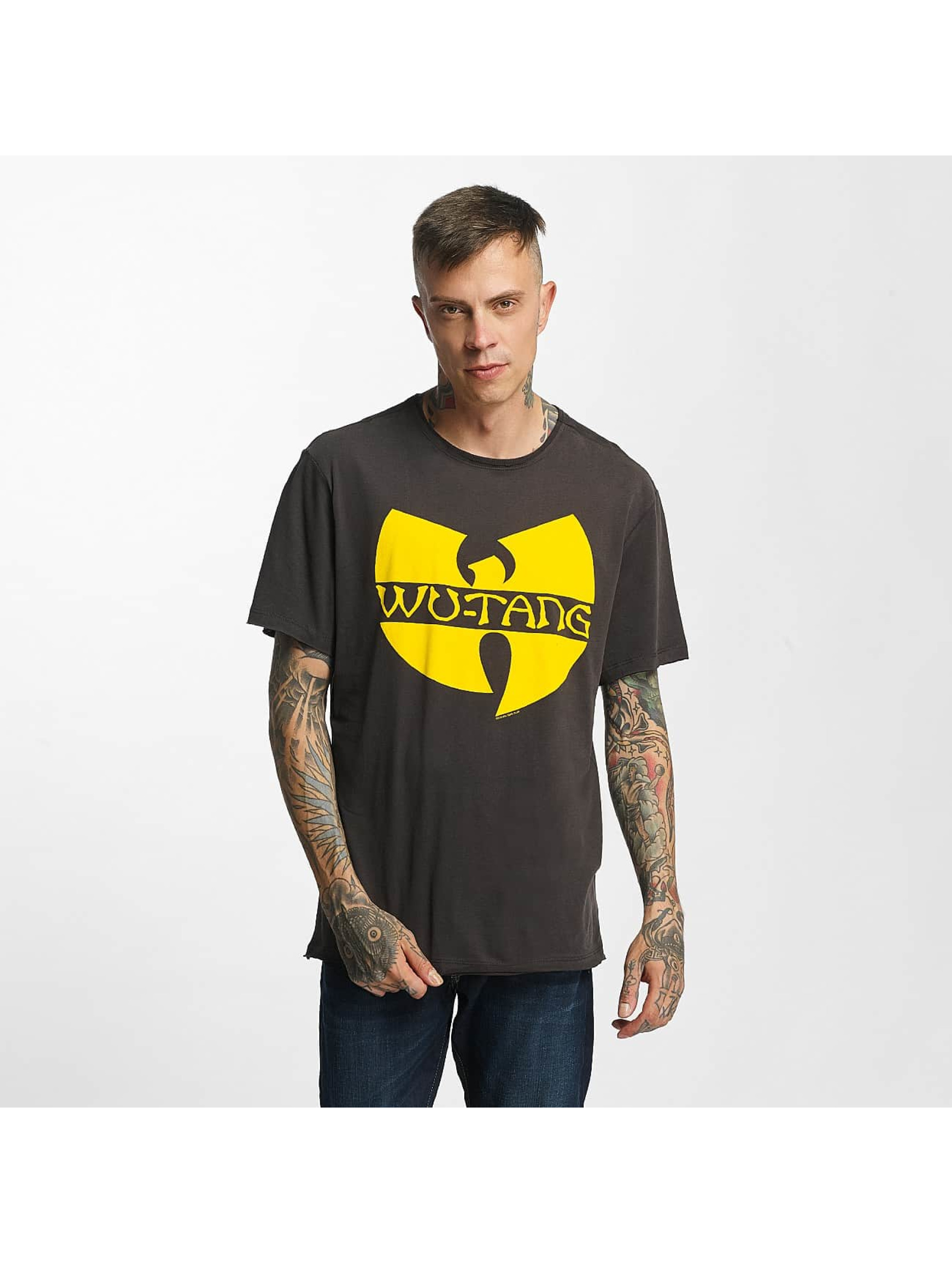 T-Shirt Amplified Wu Tang Logo en gris