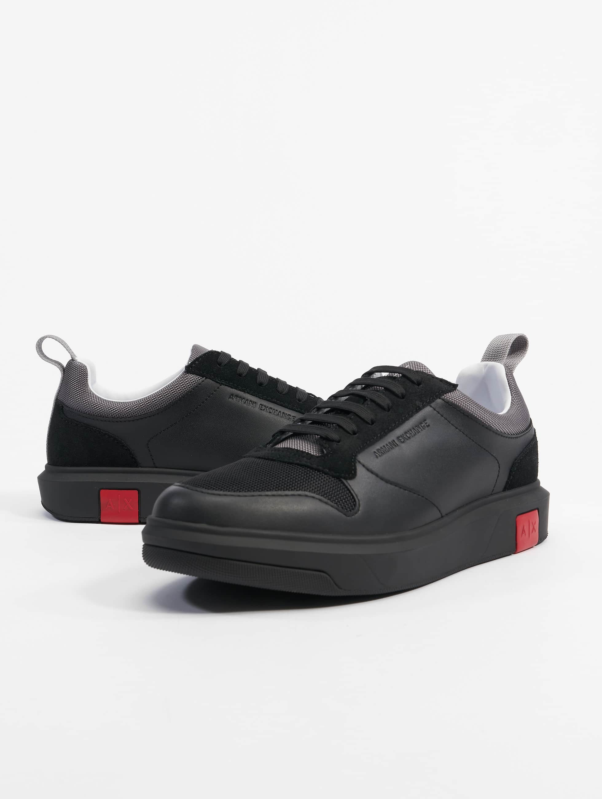 nemen kapperszaak spier Armani schoen / sneaker Armani in zwart 904053