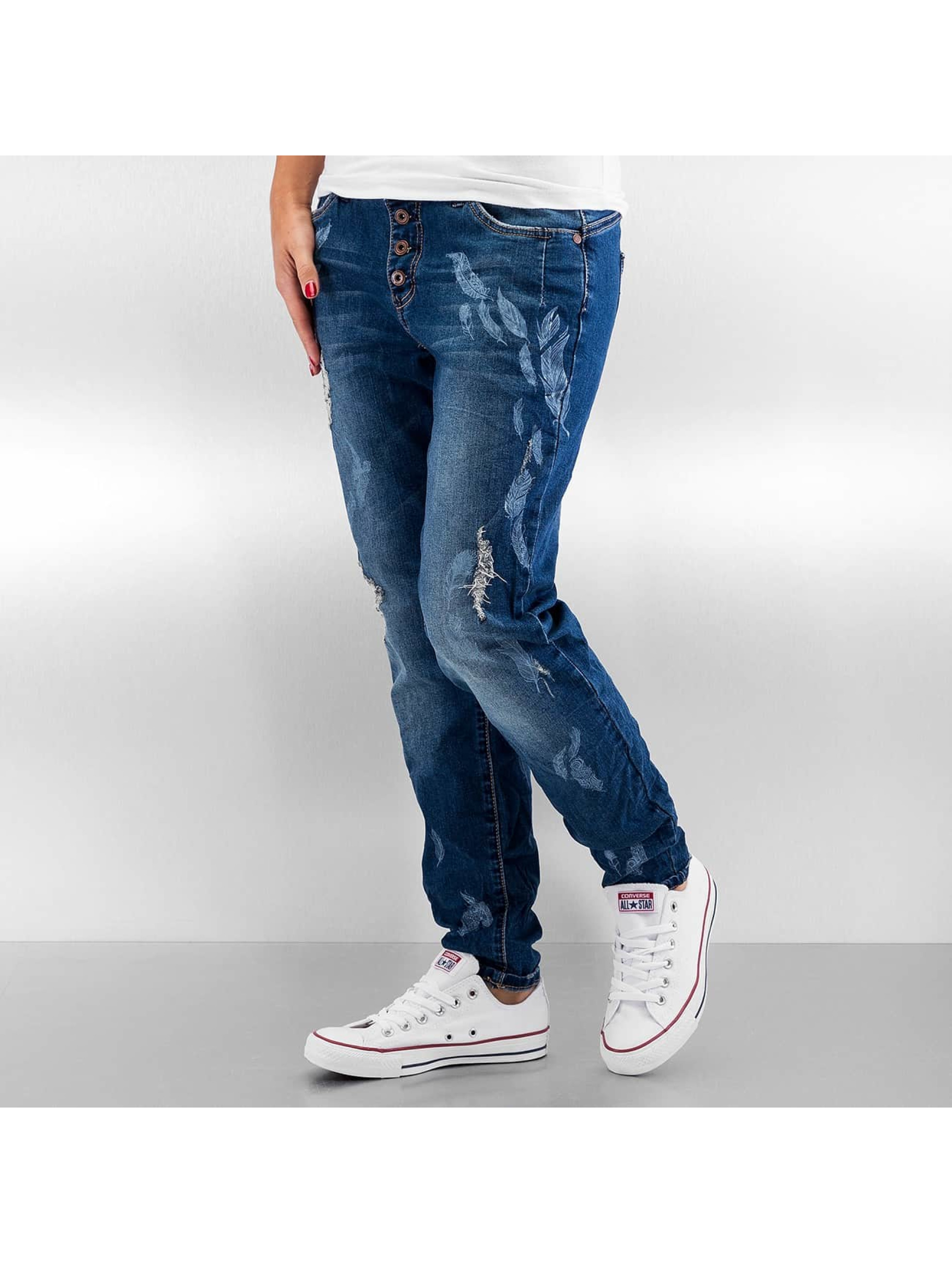 Authentic Style Jeans / Skinny jeans Feather in blauw