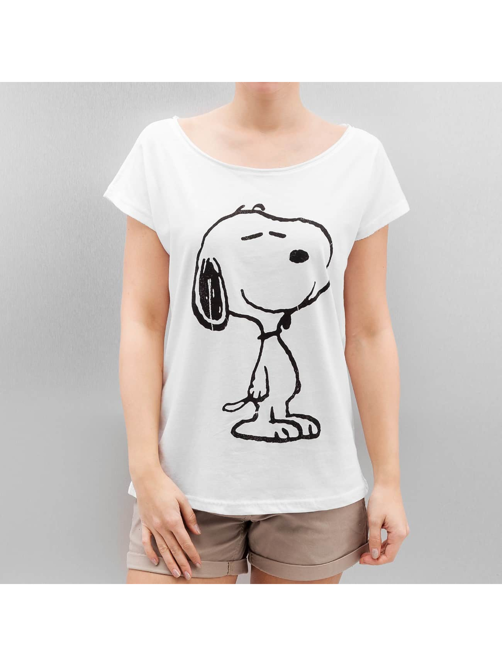 Authentic Style Sublevel Peanuts blanc T-Shirt femme