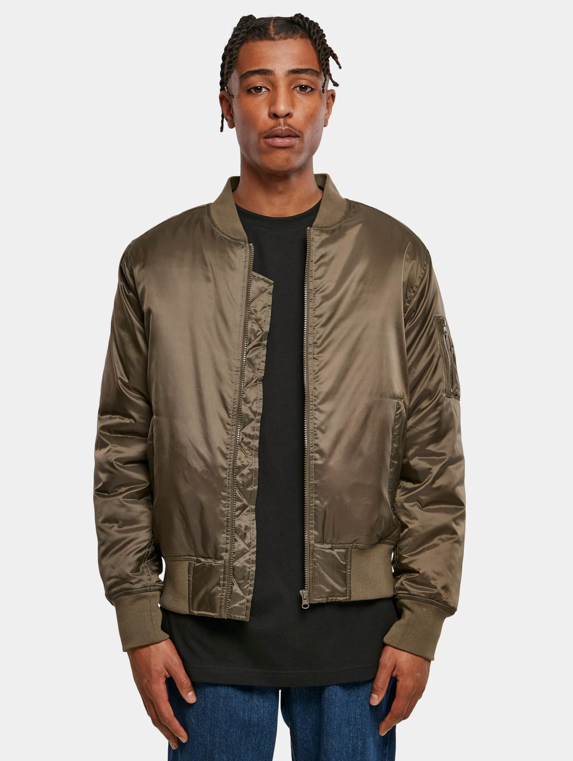 Build Your Brand Jacket / Bomber jacket Bomber in olive 959547