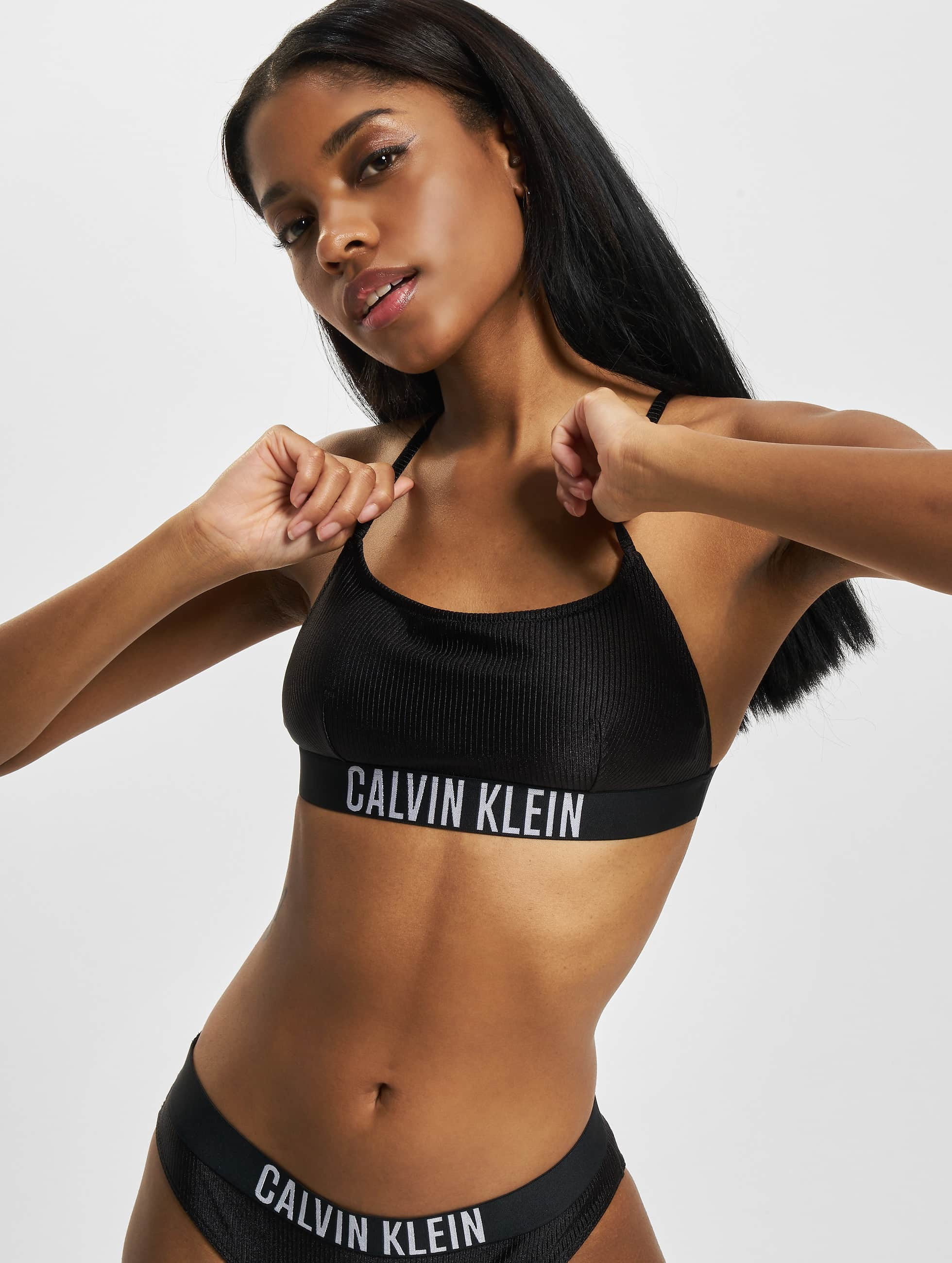 Calvin Klein Ropa interior / Moda baño / Bikini Intense Power Rib-S en negro 986668