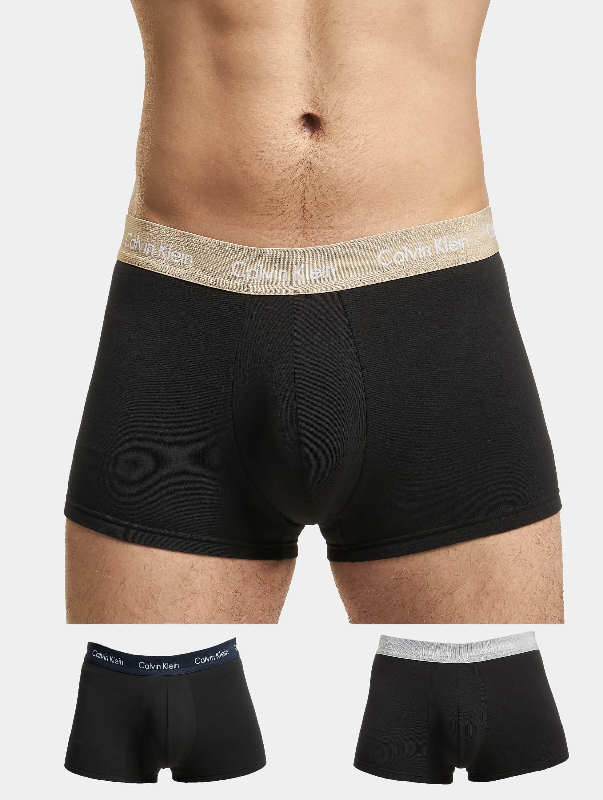 Calvin Klein Underwear / Beachwear / Boxer Short 3er Pack Low Rise in black  957643