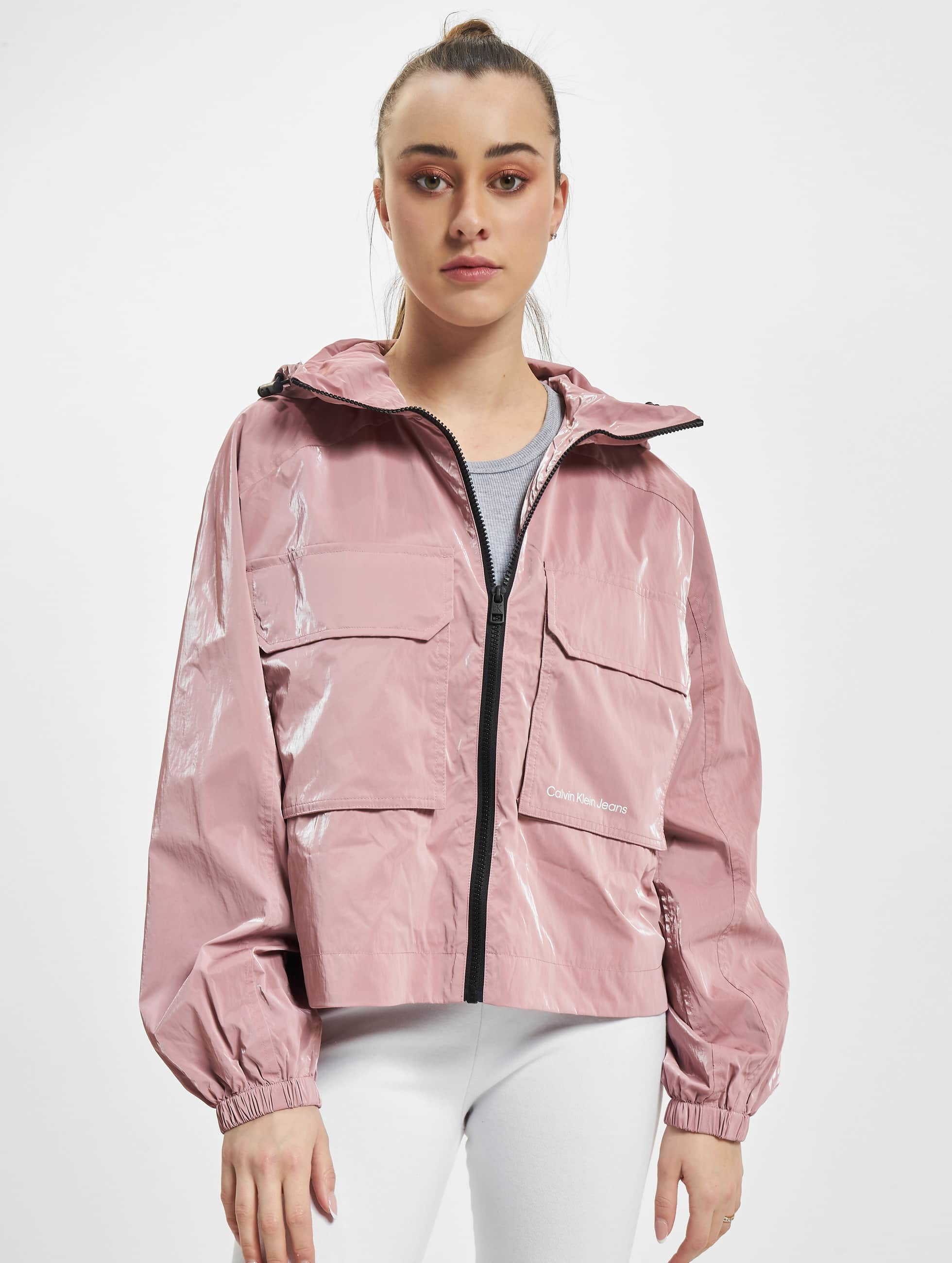 Calvin Klein Jacket / Lightweight Jacket Pearlized in pink 970773