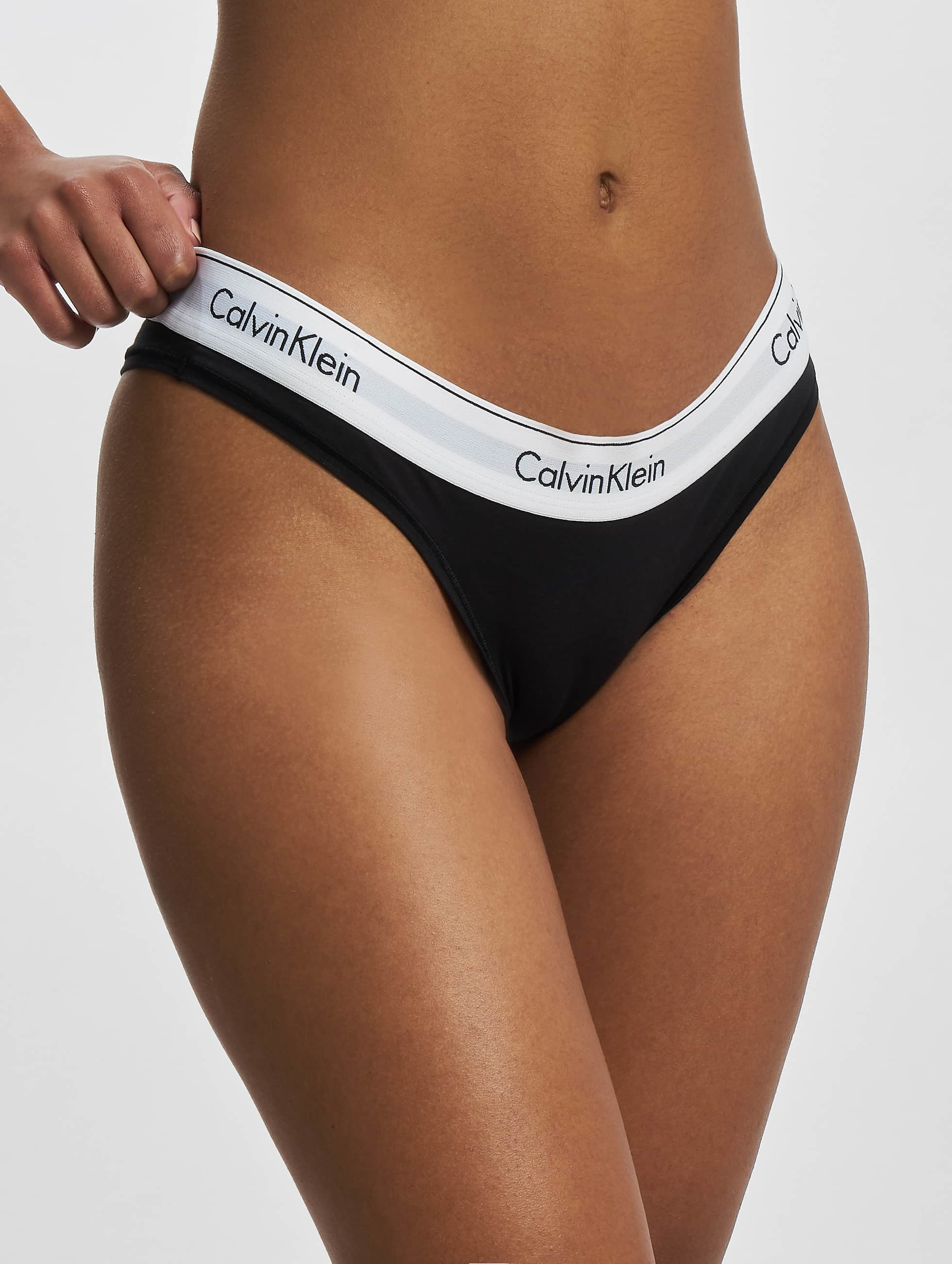 lanthaan landbouw Brutaal Calvin Klein Ondergoed / Badmode / ondergoed Underwear Brazilian in zwart  972280