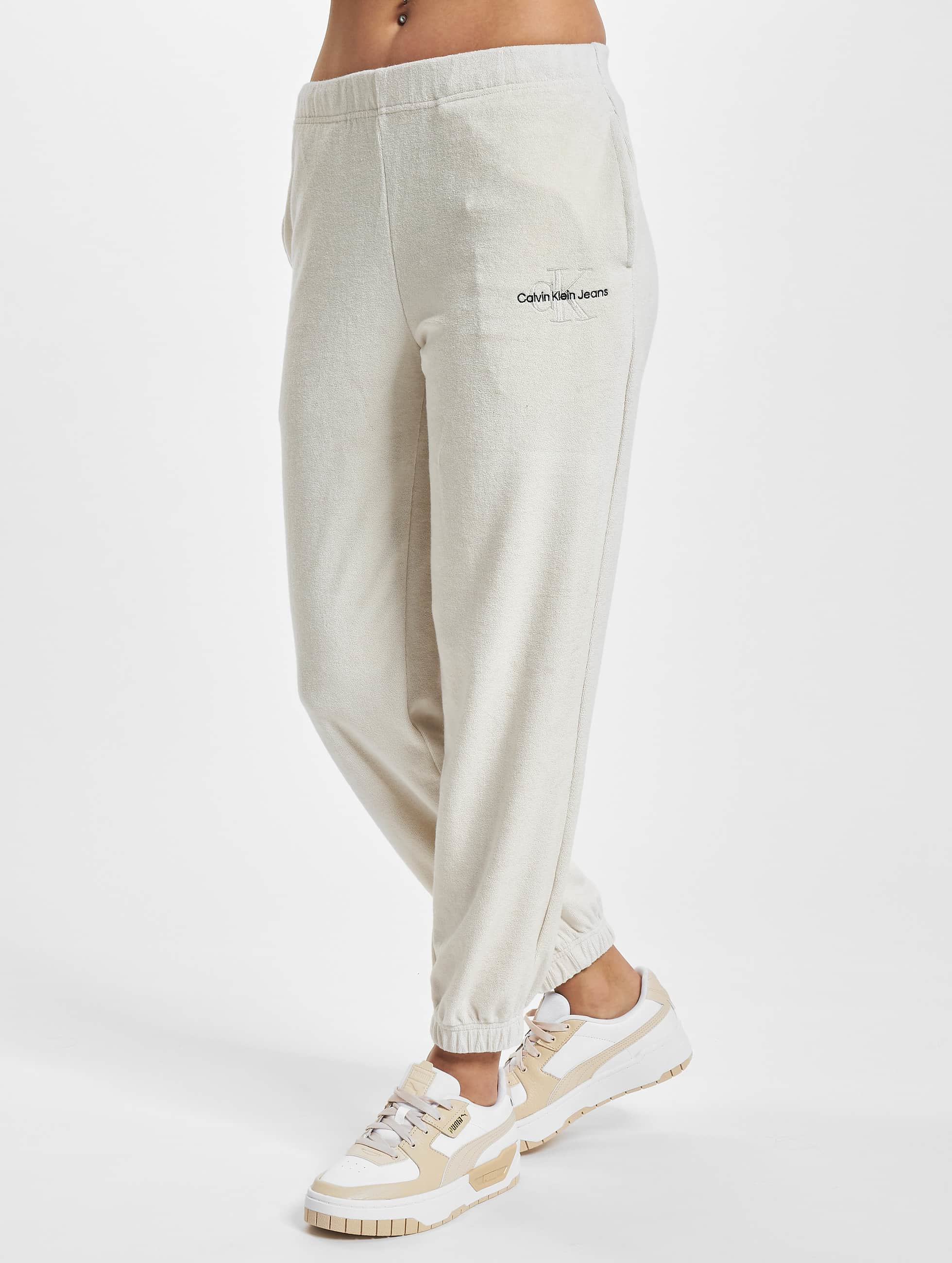 Calvin Klein Pant / Sweat Pant Monogram Towelling in beige 970896