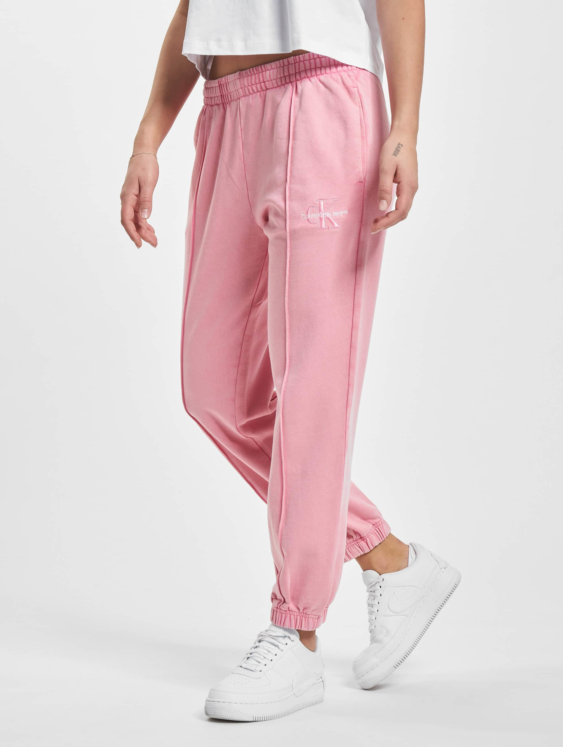 Calvin Klein Pant / Sweat Pant Monogram Logo in pink 970877