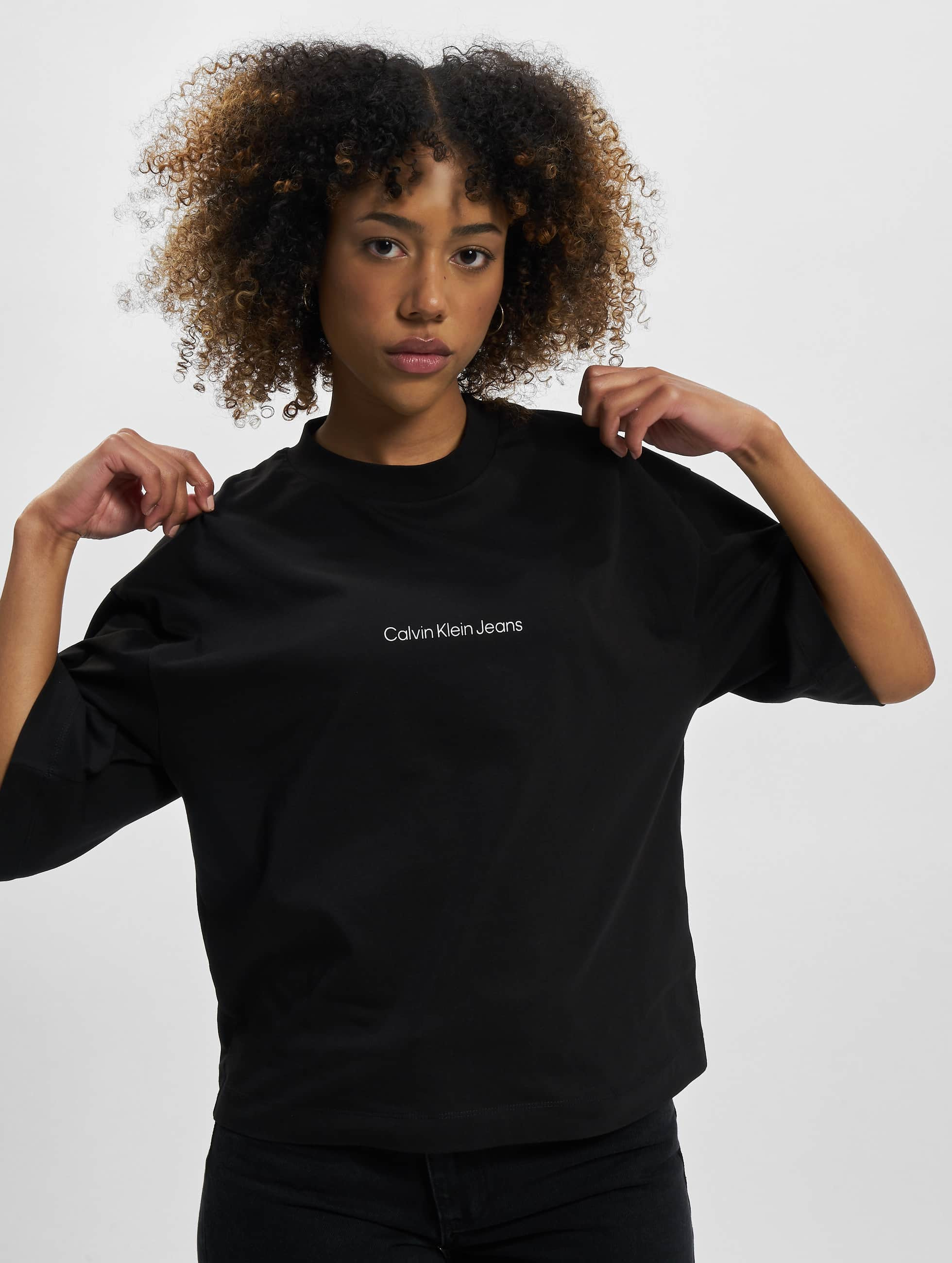 Calvin Klein Overwear / T-Shirt Blown Up Oversized in black 971099
