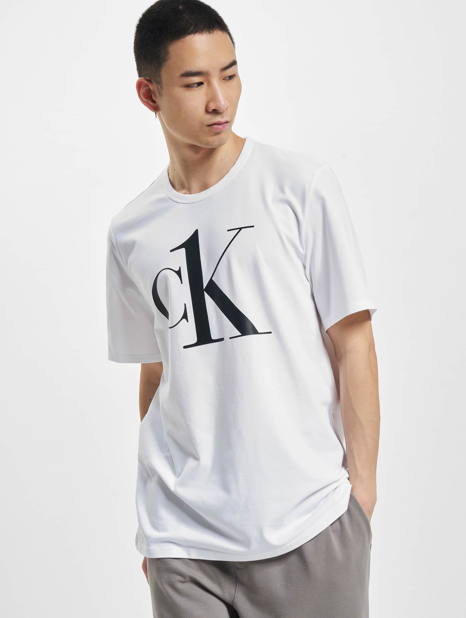 Vervoer Overtreden Kort geleden Calvin Klein bovenstuk / t-shirt Lounge in wit 972080
