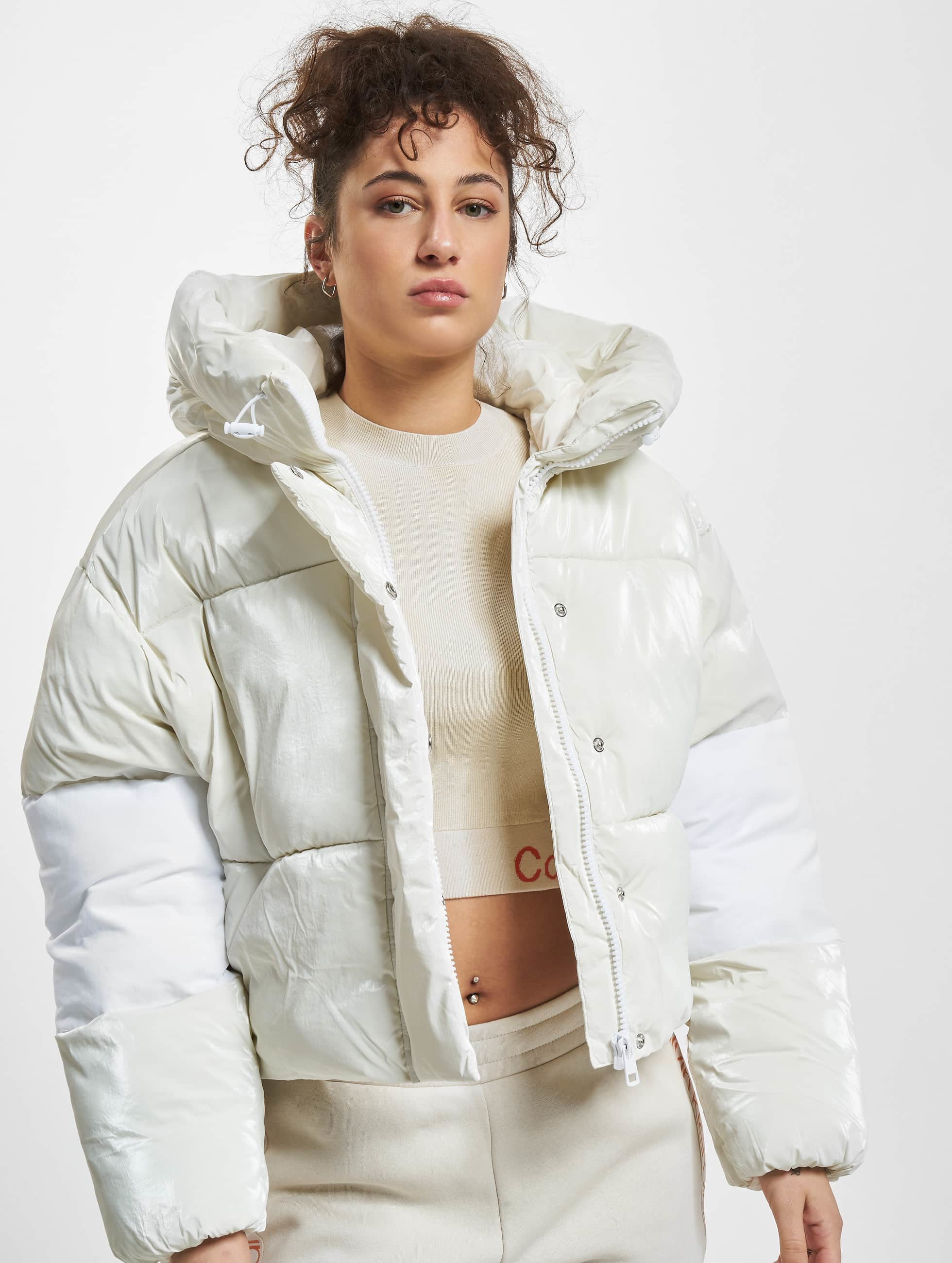 Calvin Klein Jacket / Winter Jacket Blocking Cropped in beige 972915