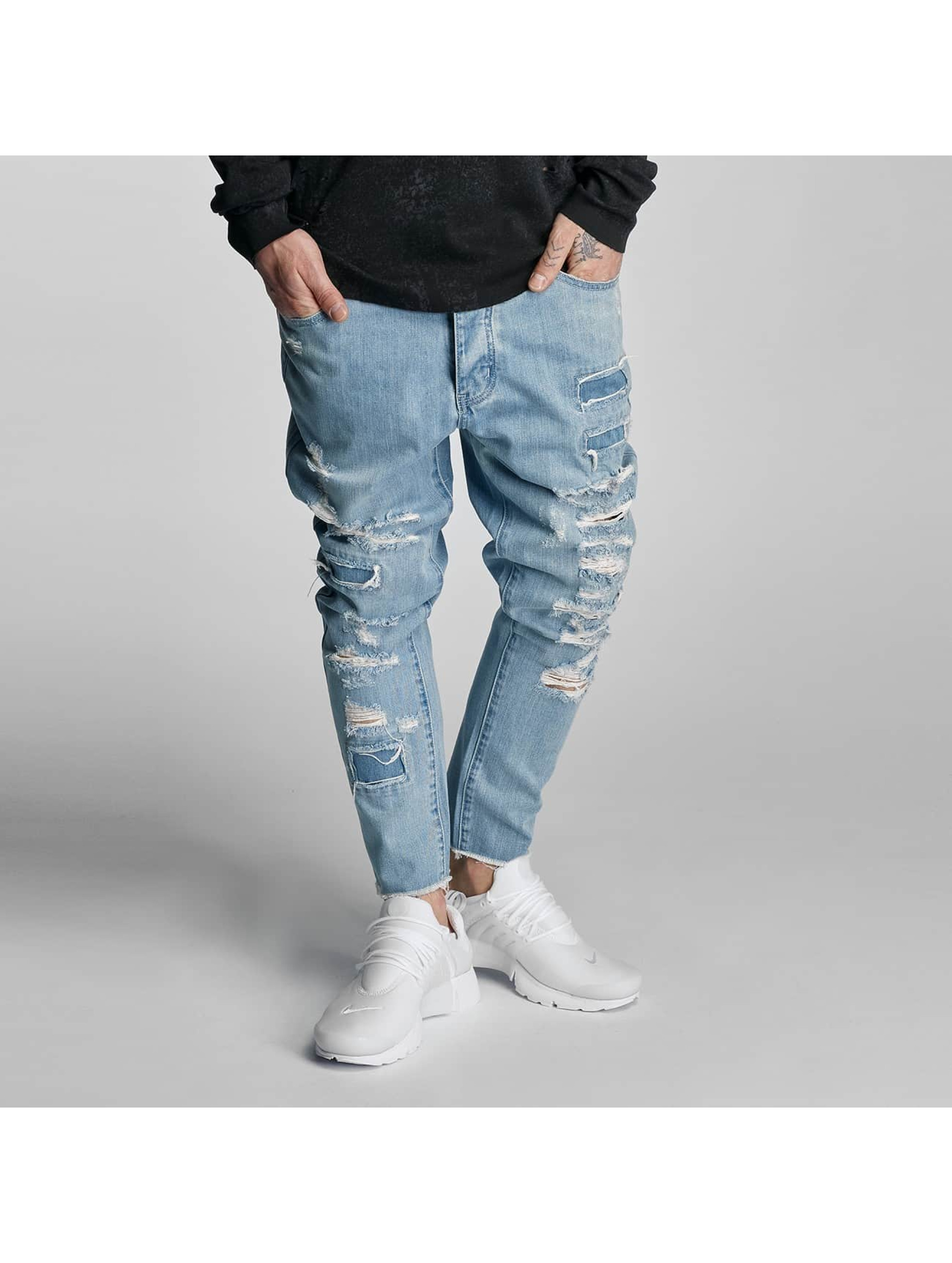 Cayler & Sons Jeans / Straight fit jeans Raw in blauw