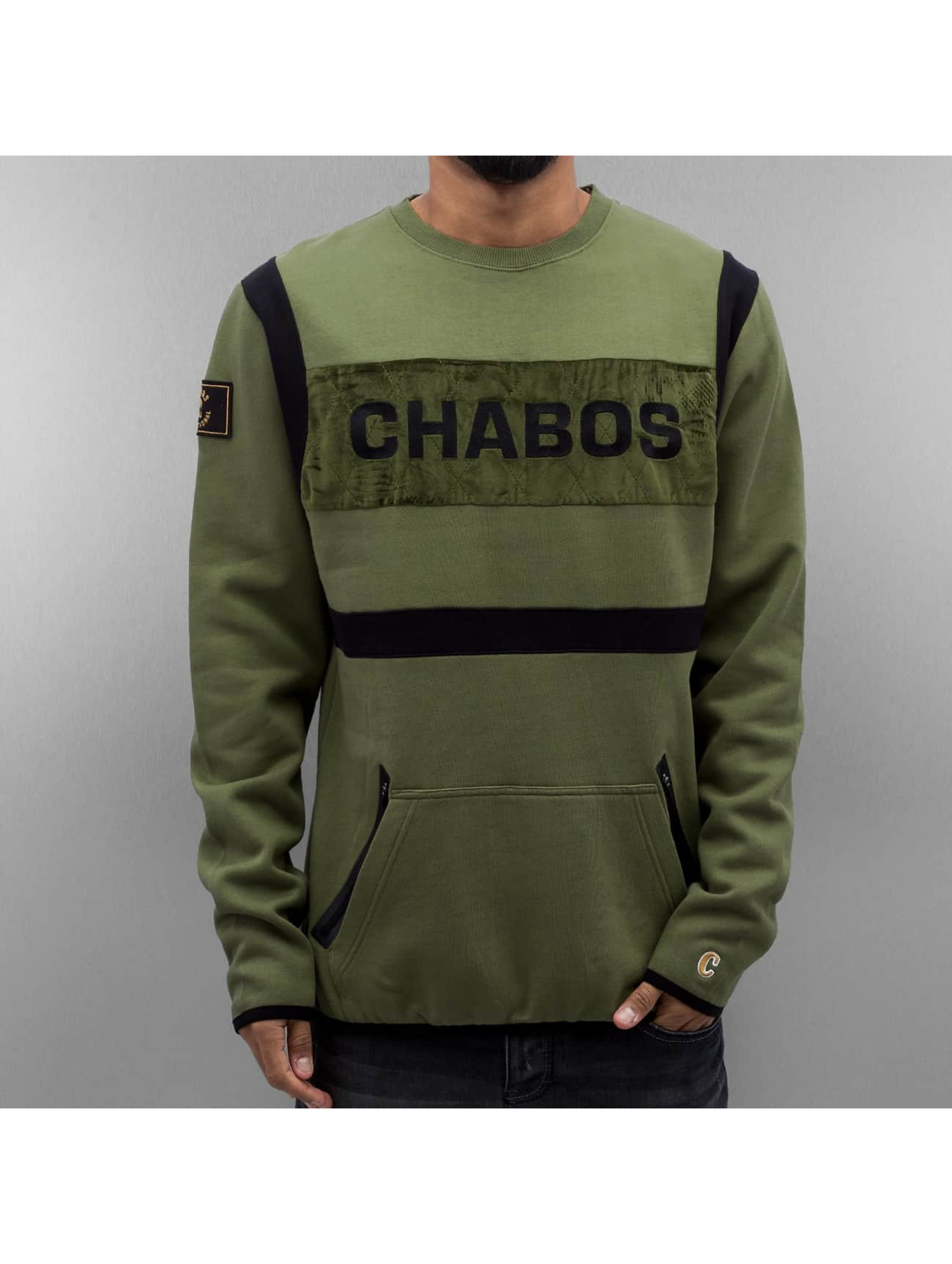 CHABOS IIVII Quilted olive Sweat & Pull homme
