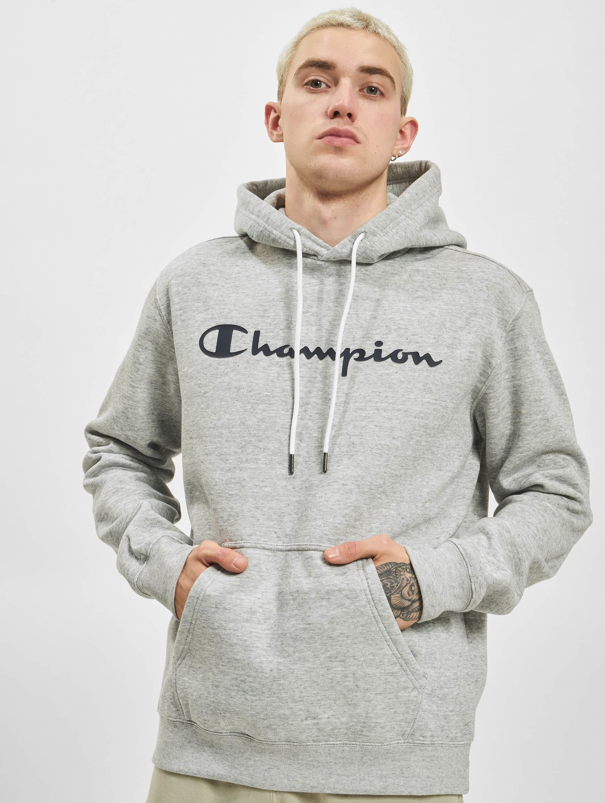 Champion | Logo gris Homme Sweat capuche 941307