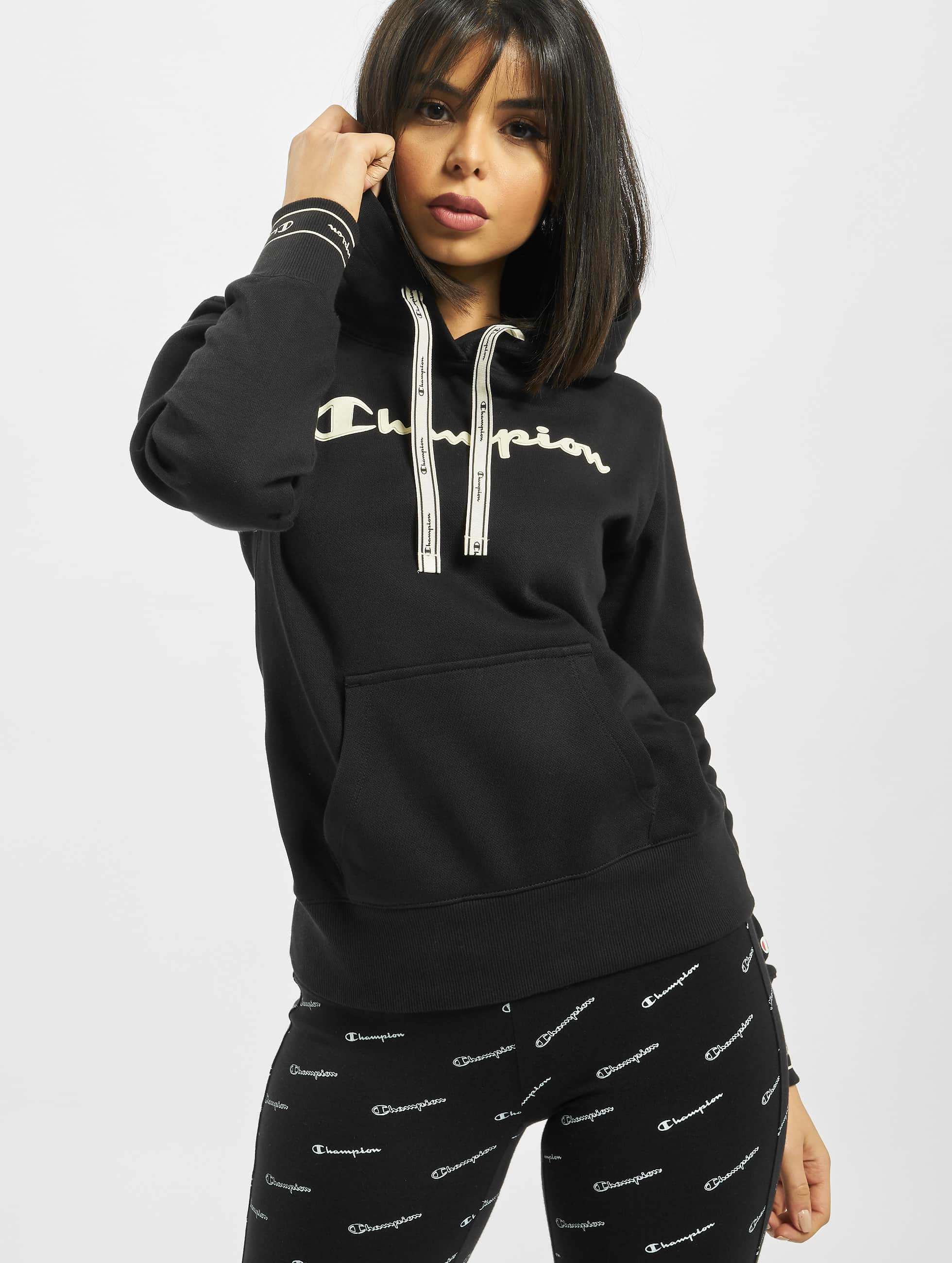 hoodie champion noir