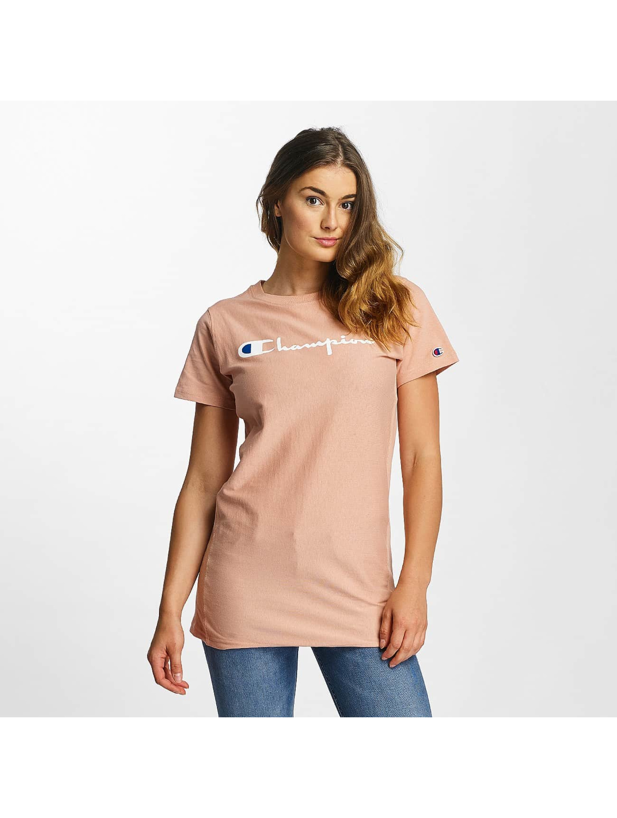 T-Shirt Logo in rosa