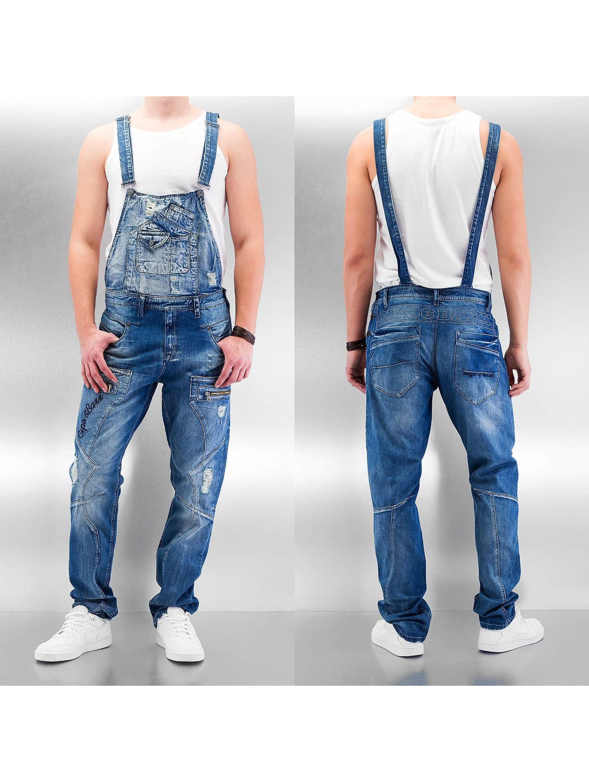 CD224BLU Cipo & Baxx Jean / Jeans Straight Fit Pius en bleu