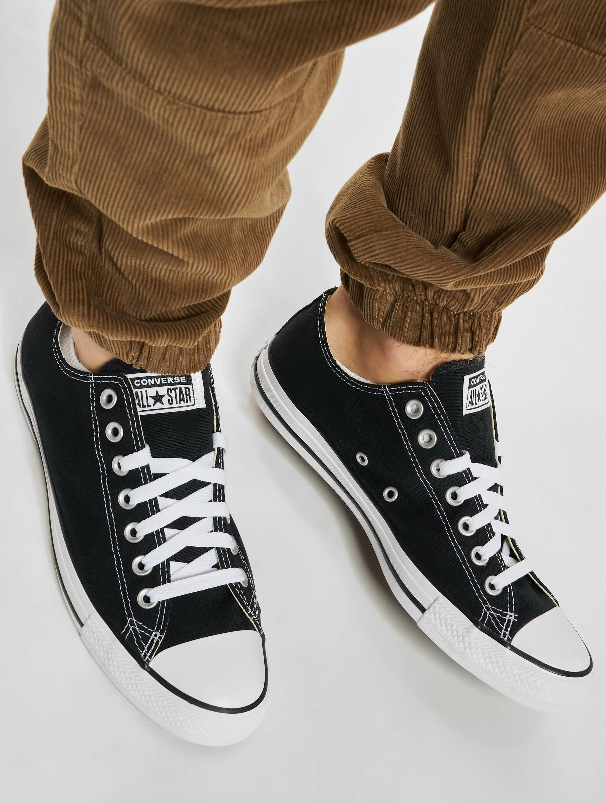 sarcoom Extreem belangrijk Verplicht Converse schoen / sneaker All Star Ox Canvas Chucks in zwart 122834