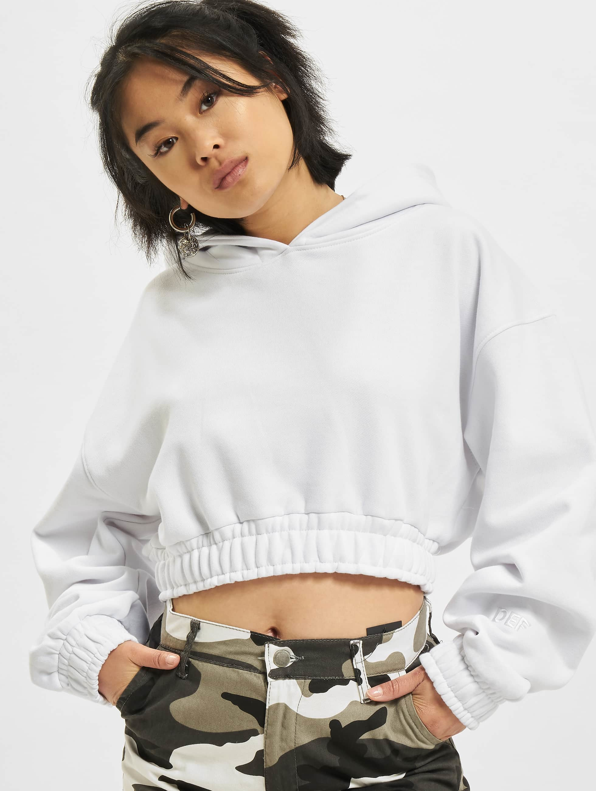 ENOF Zip-up Top White パーカー | red-village.com