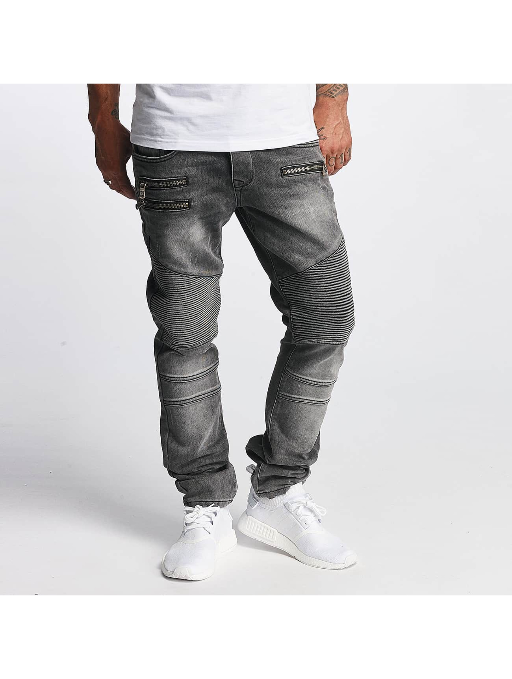 DEF heren straight fit jeans World - grijs