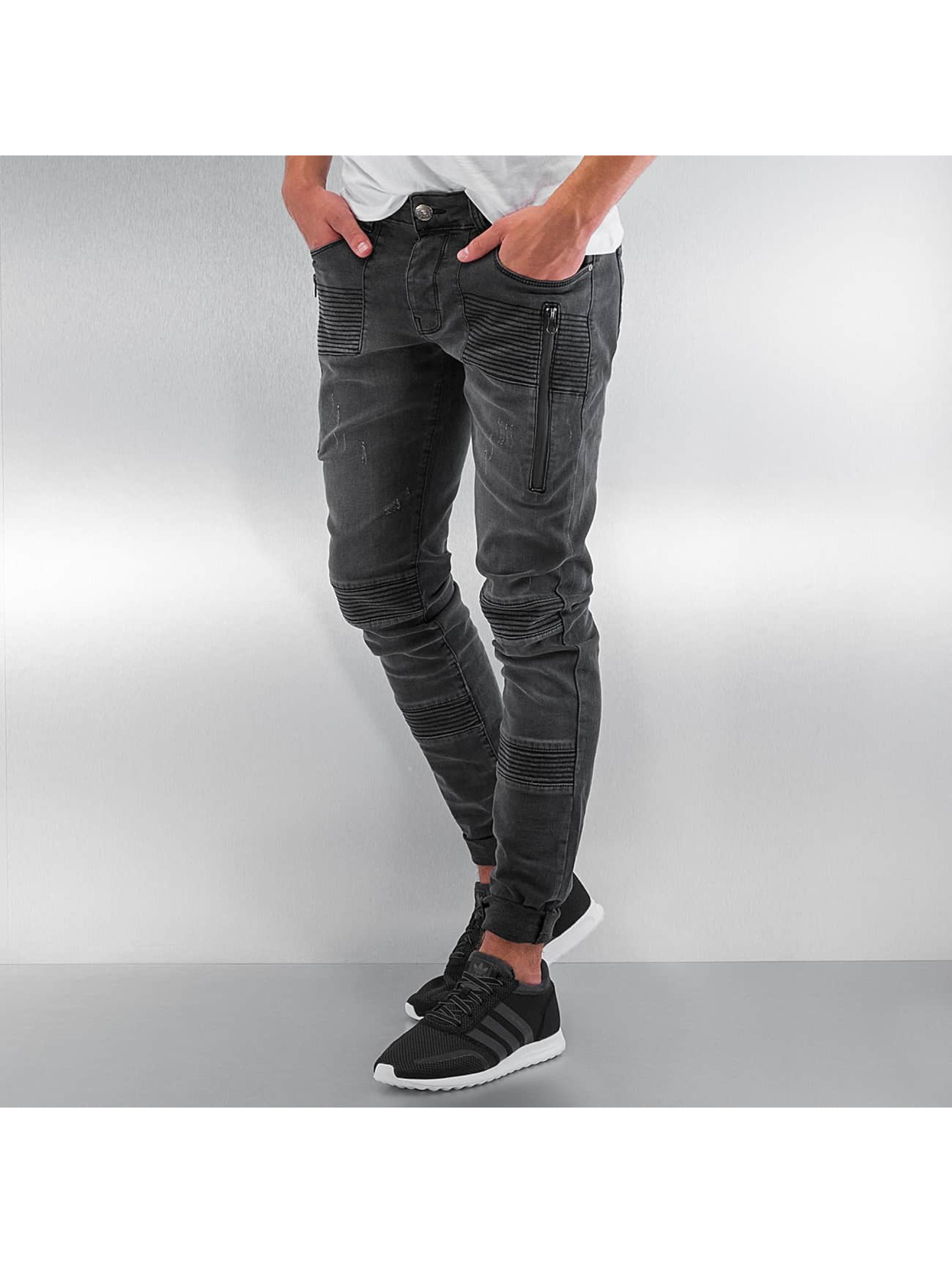 DEF Jeans / Straight fit jeans Berlin in grijs